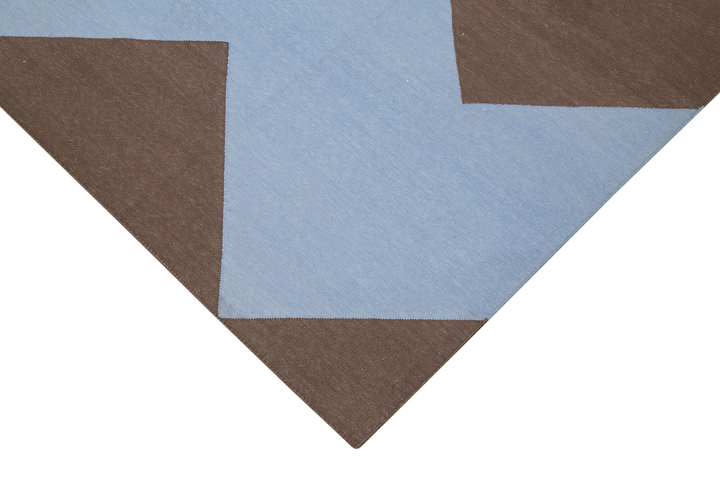 6x9 Blue Dhurrie Rug - 32404