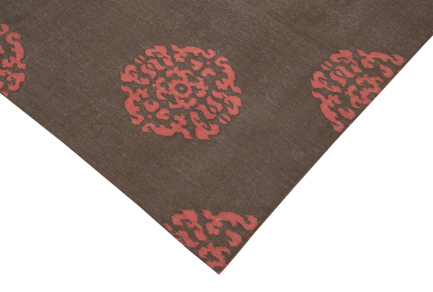 6x9 Brown Dhurrie Rug - 32408