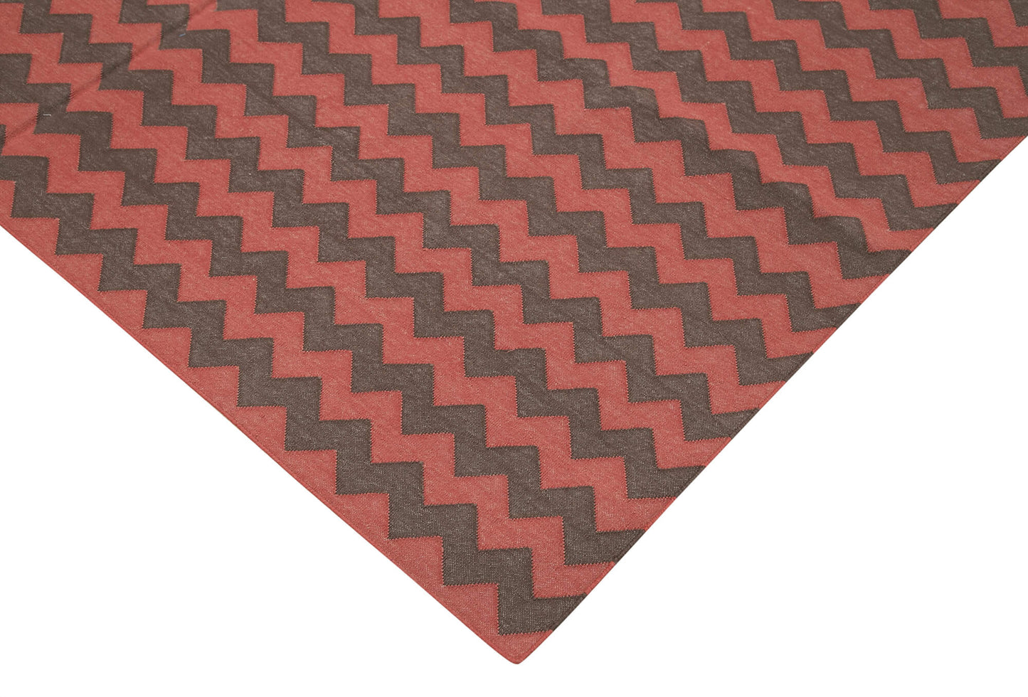 6x9 Brown Dhurrie Rug - 32409