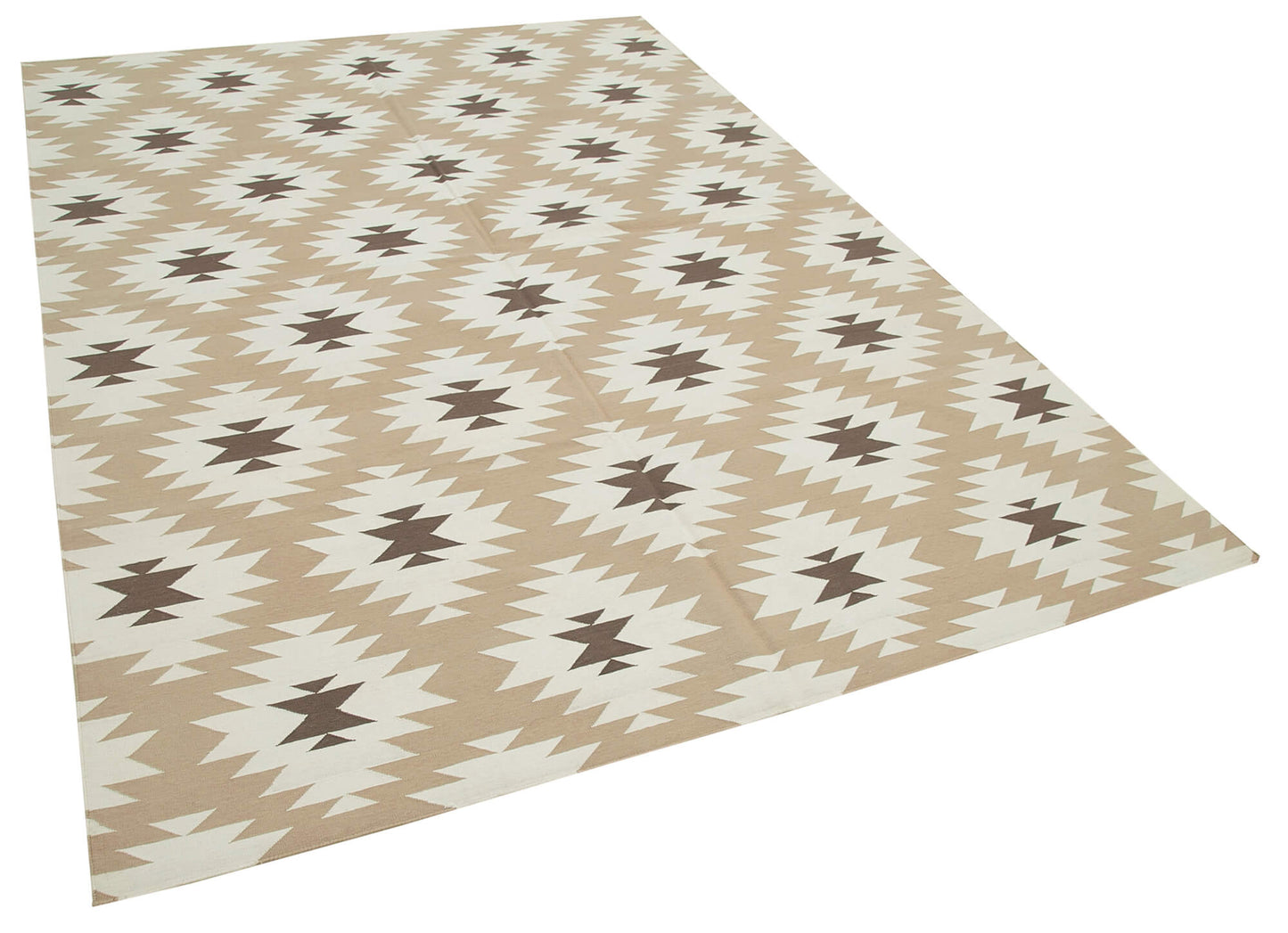 6x9 Brown Dhurrie Rug - 32426