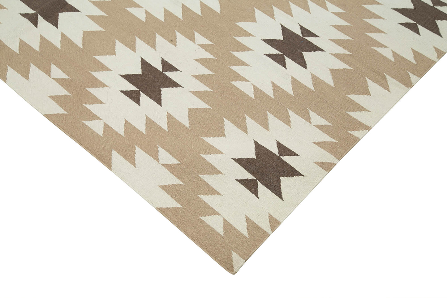 6x9 Brown Dhurrie Rug - 32426