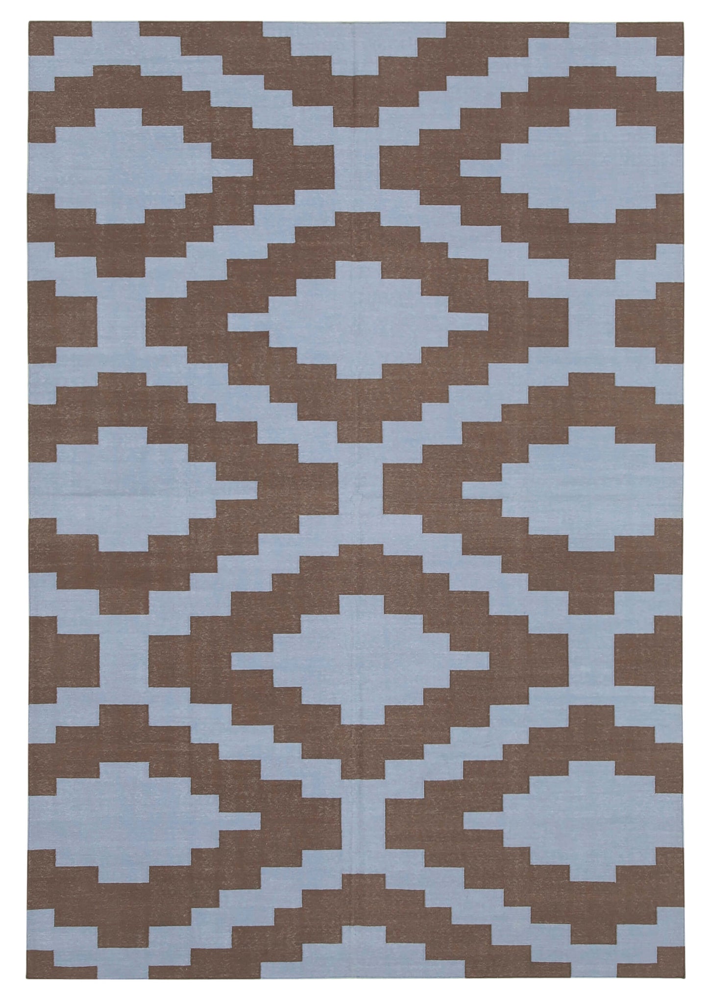 6x9 Brown Dhurrie Rug - 32436