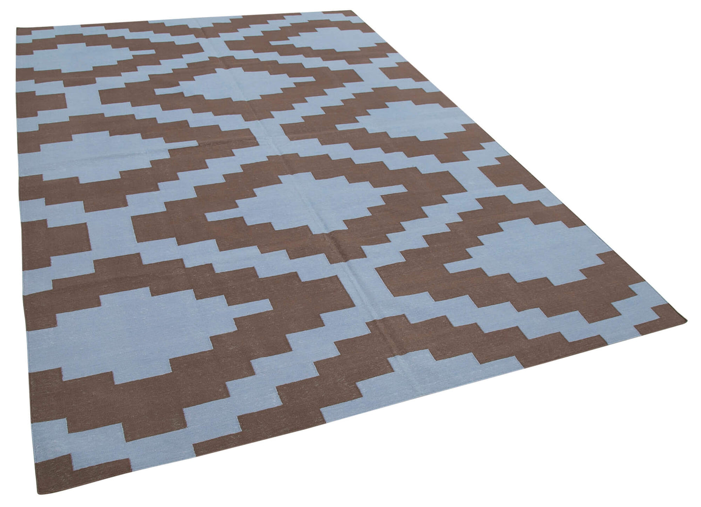 6x9 Brown Dhurrie Rug - 32436