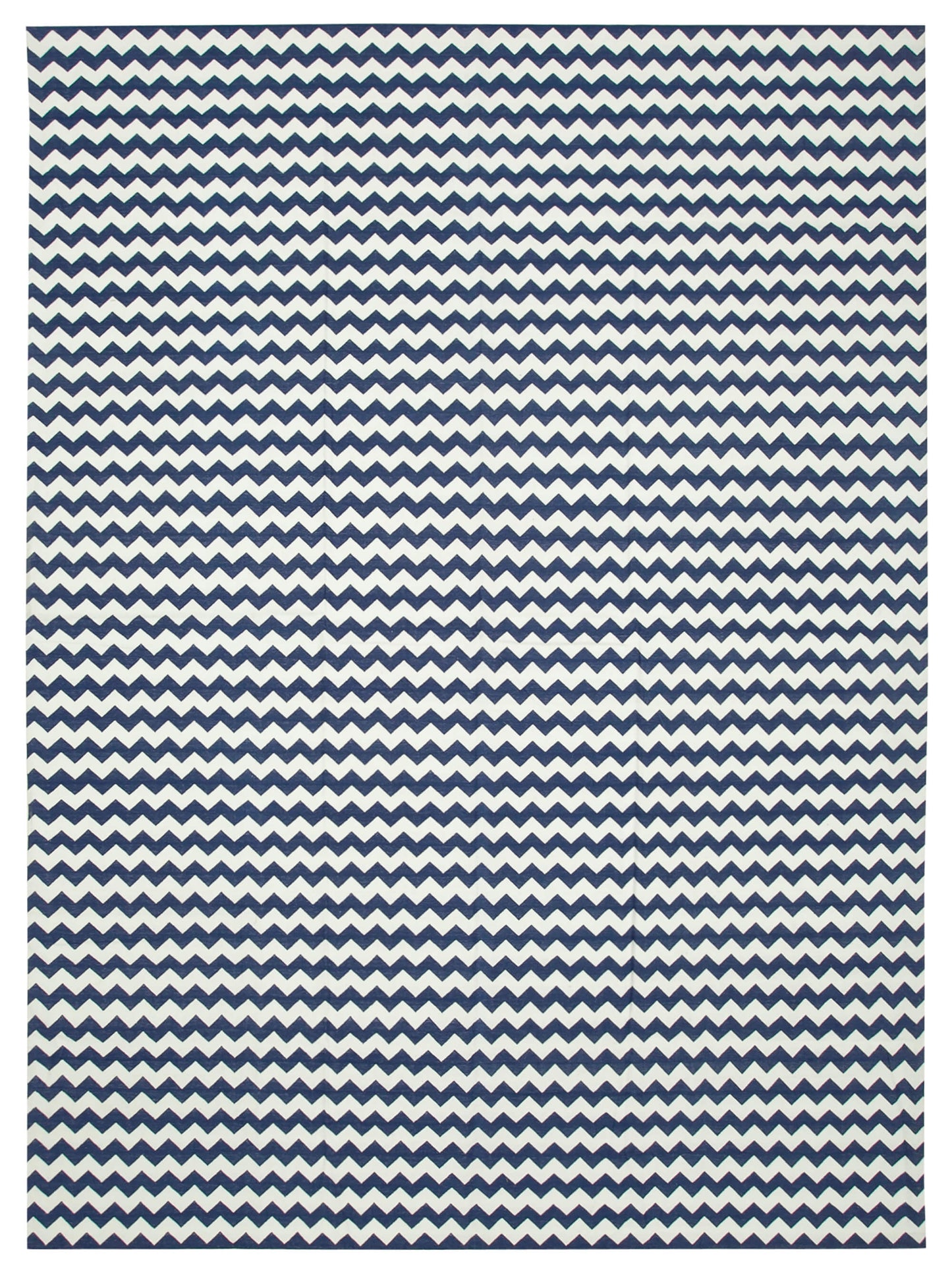 10x14 Blue Dhurrie Rug - 32447