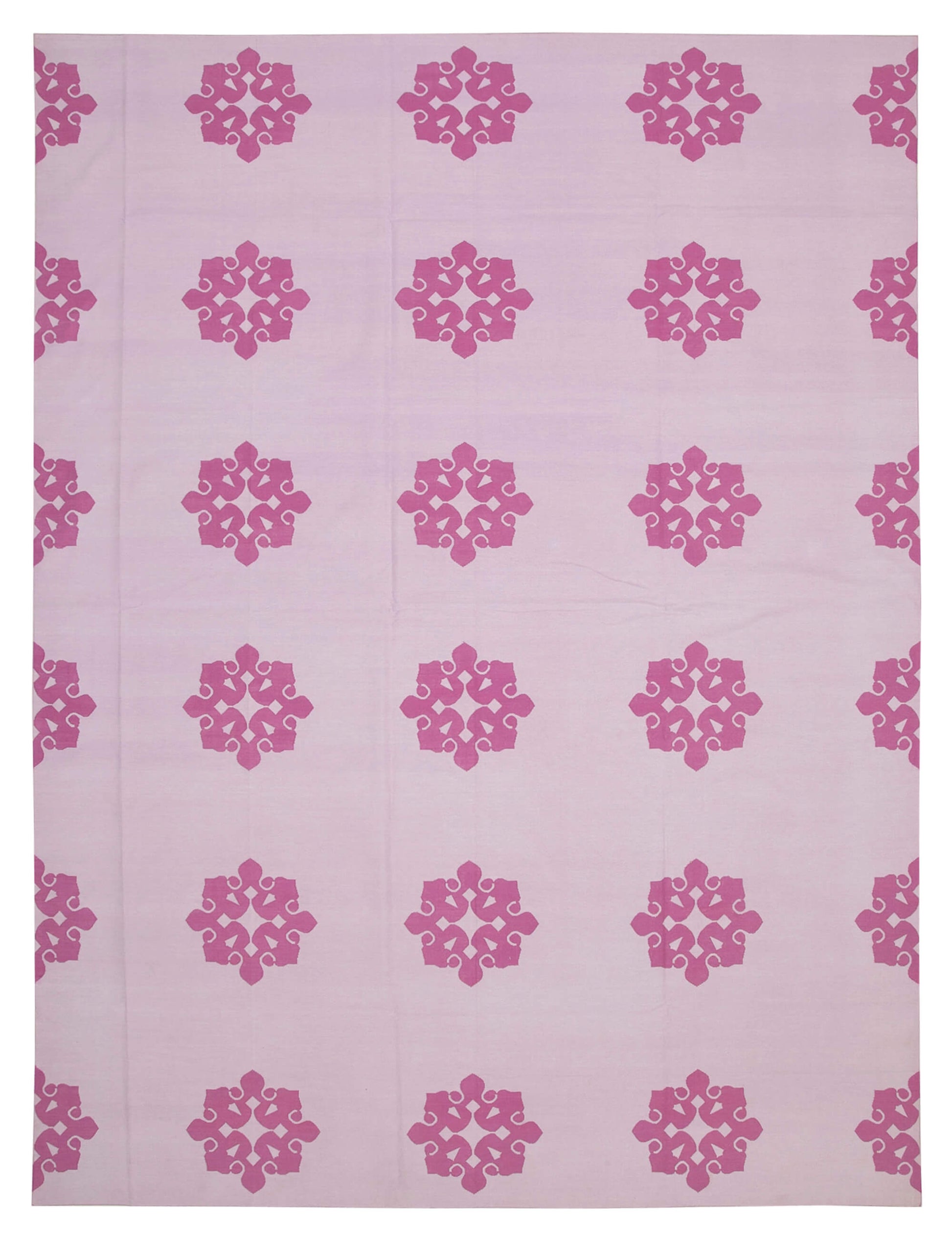 10x14 Pink Dhurrie Rug - 32453