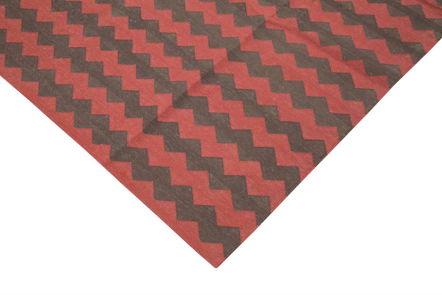 10x14 Brown Dhurrie Rug - 32454