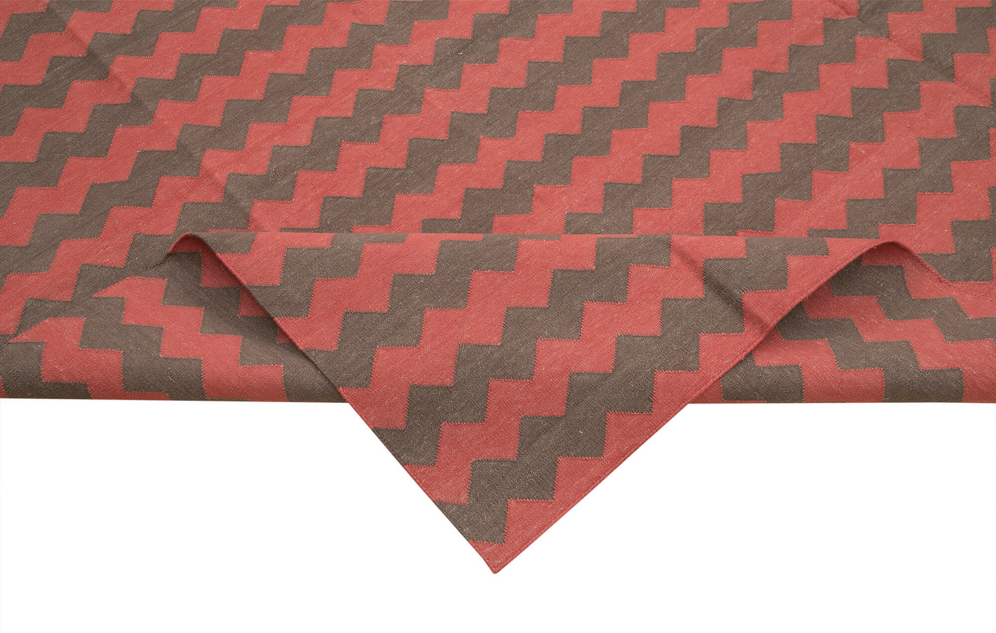 10x14 Brown Dhurrie Rug - 32454