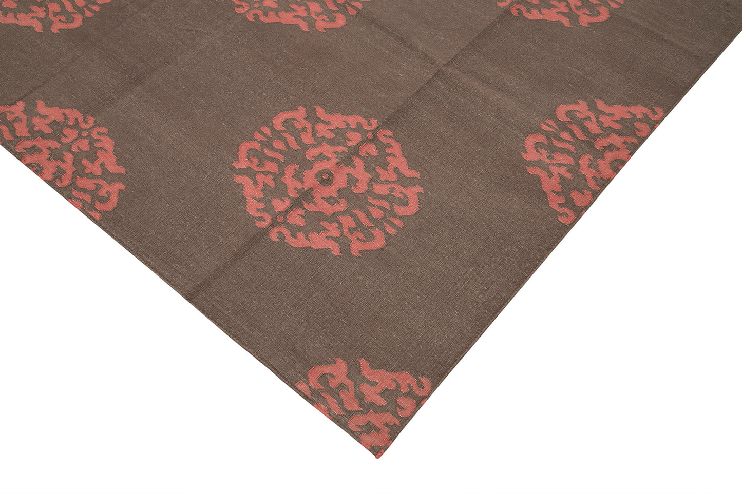 10x14 Brown Dhurrie Rug - 32469