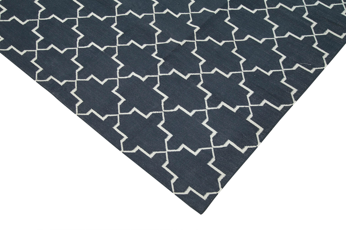 9x12 Black Dhurrie Rug - 32471