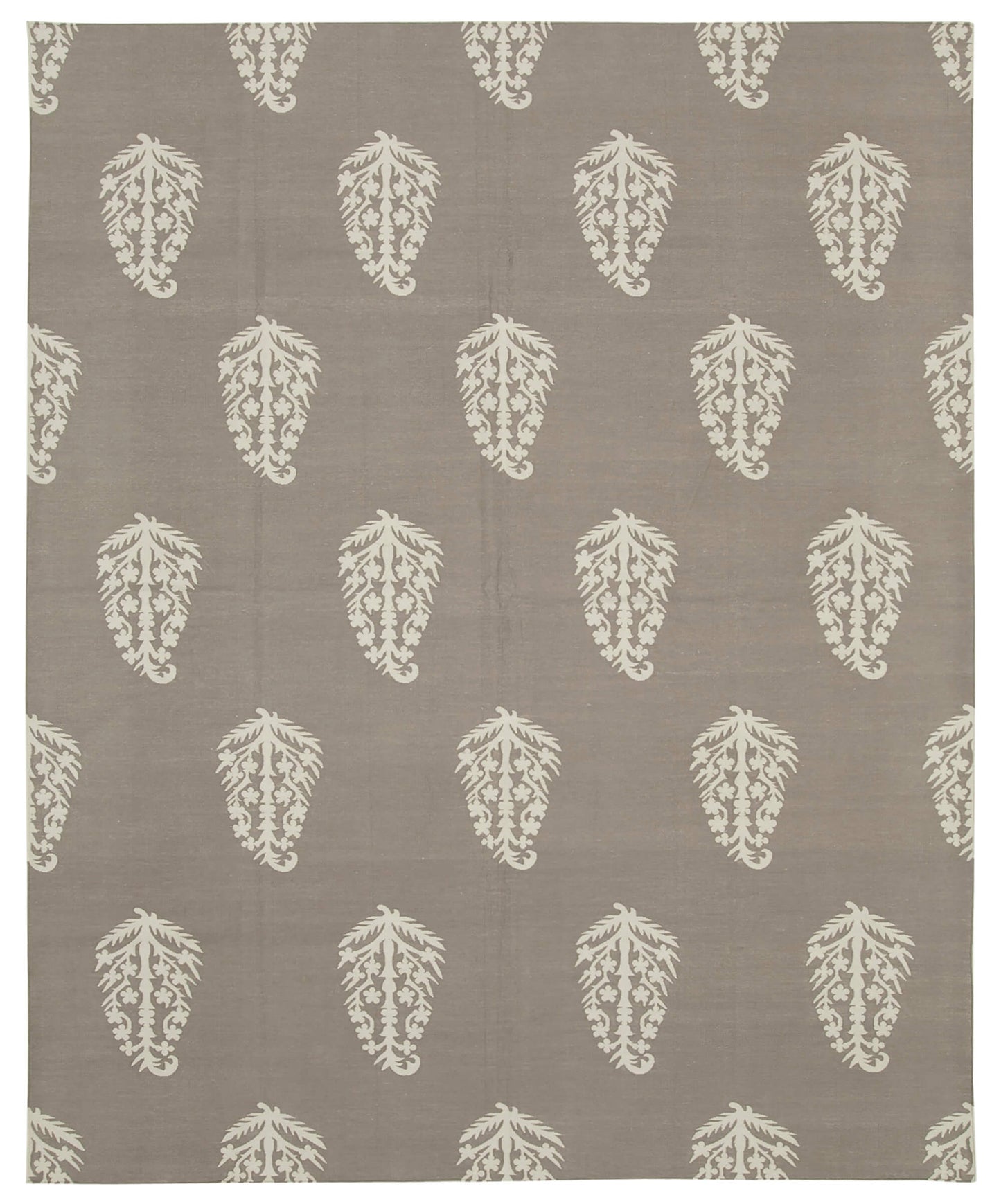 8x10 Brown Dhurrie Rug - 32498