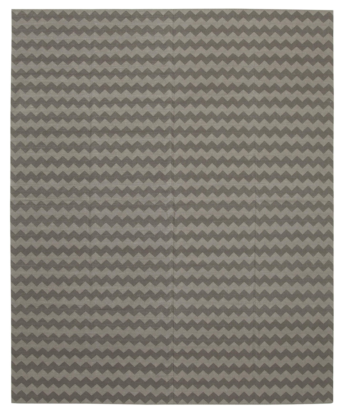 8x10 Brown Dhurrie Rug - 32500