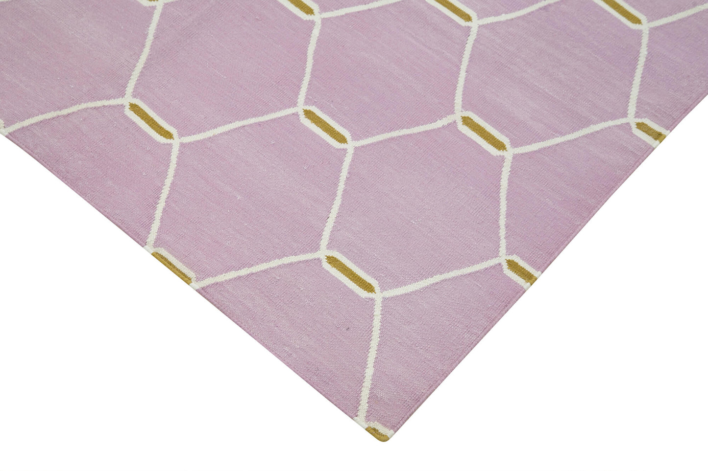 4x6 Purple Dhurrie Rug - 32503