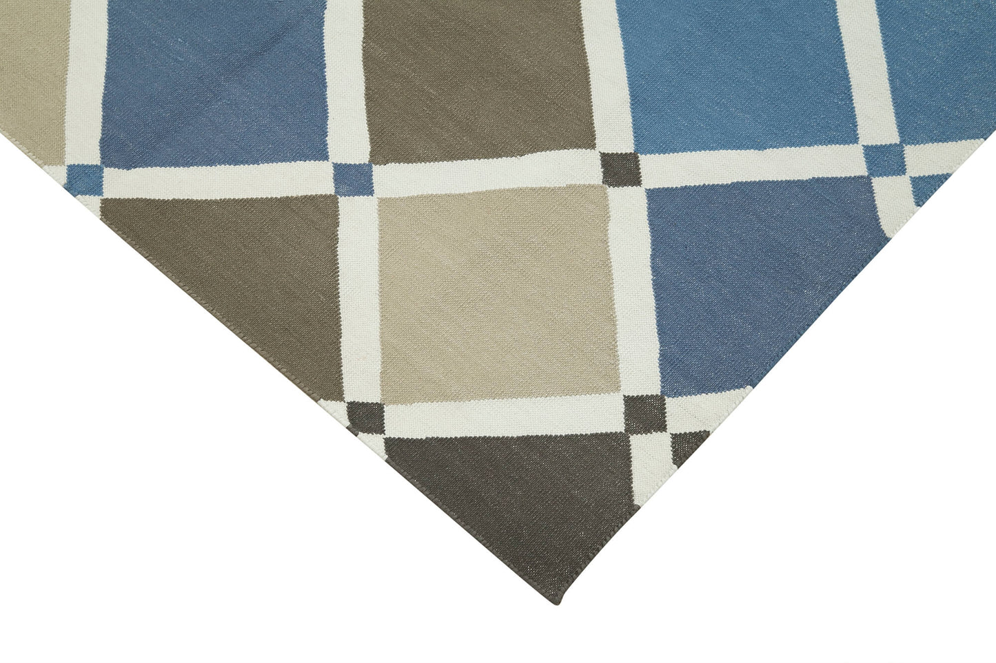 3x5 Blue Dhurrie Rug - 32524