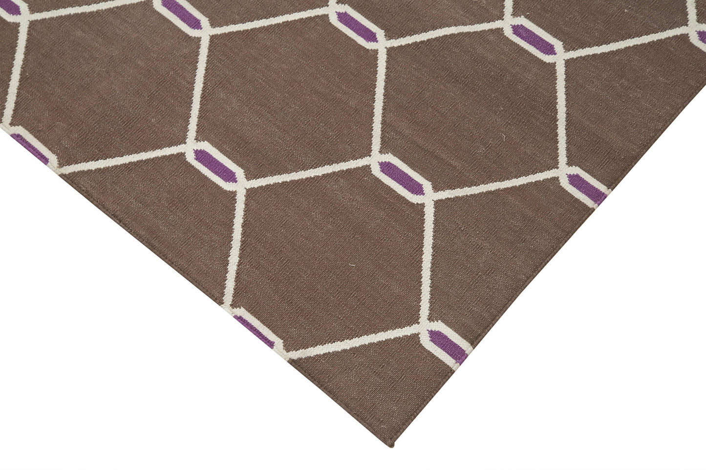 3x5 Brown Dhurrie Rug - 32525