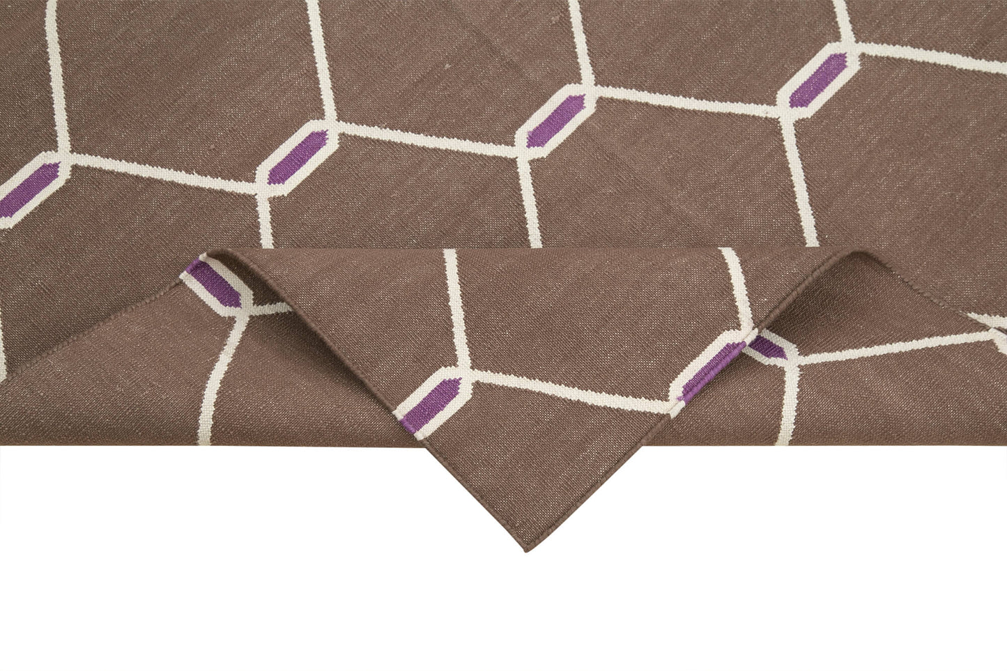 3x5 Brown Dhurrie Rug - 32525