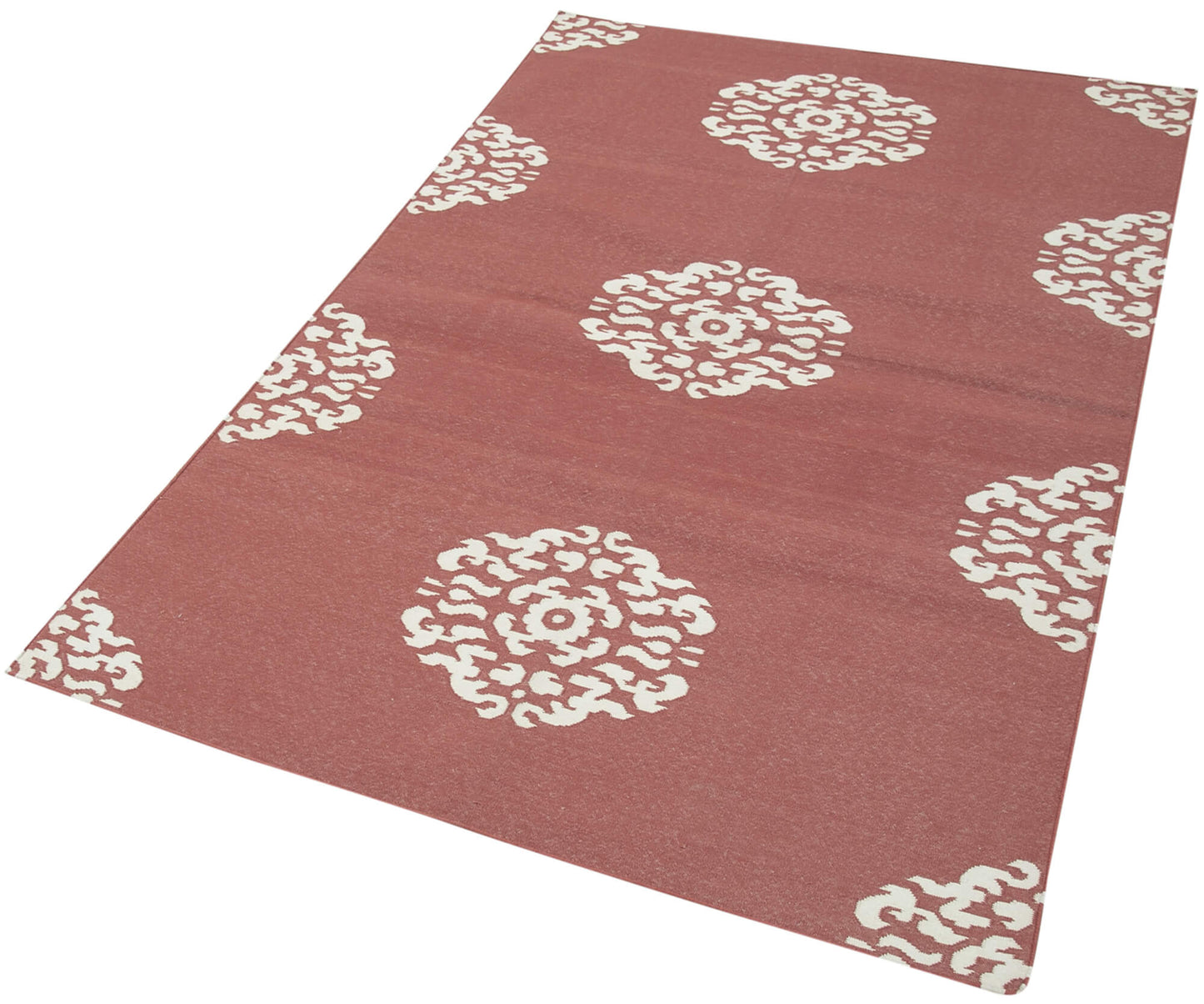 4x6 Red Dhurrie Rug - 32530