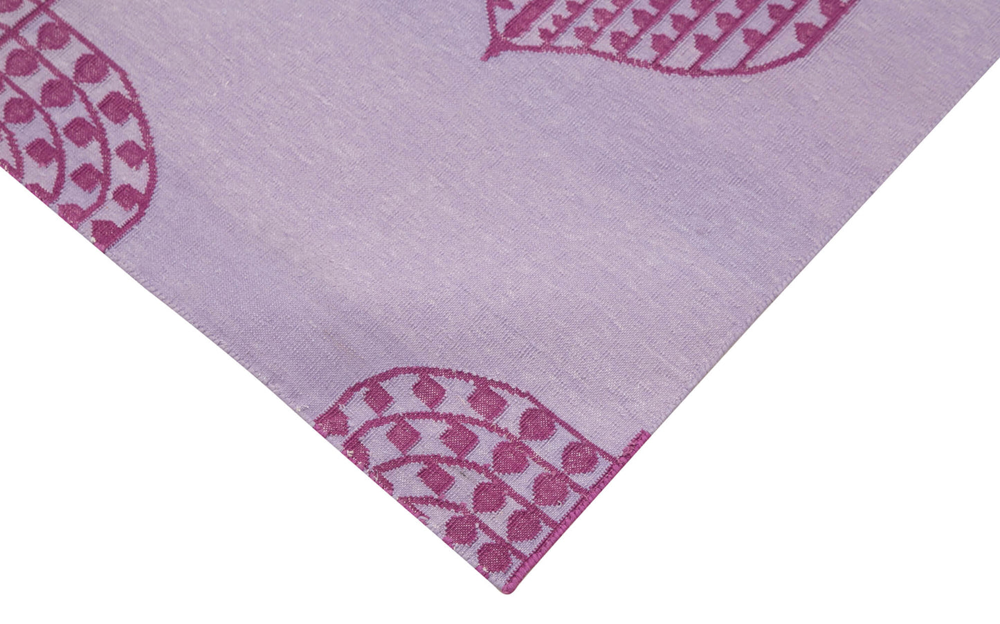 3x5 Fuchsia Dhurrie Rug - 32536