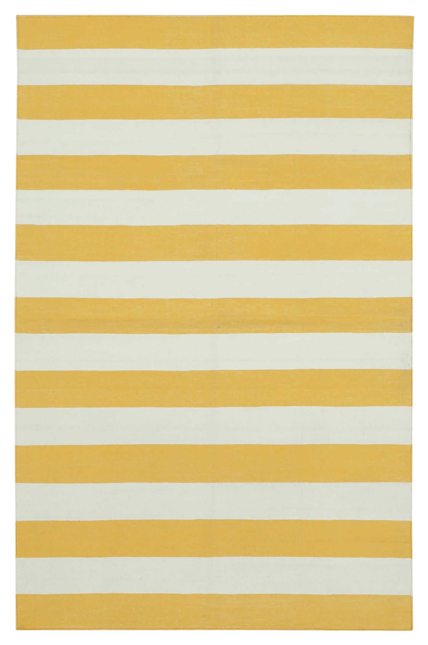 3x5 Yellow Dhurrie Rug - 32562