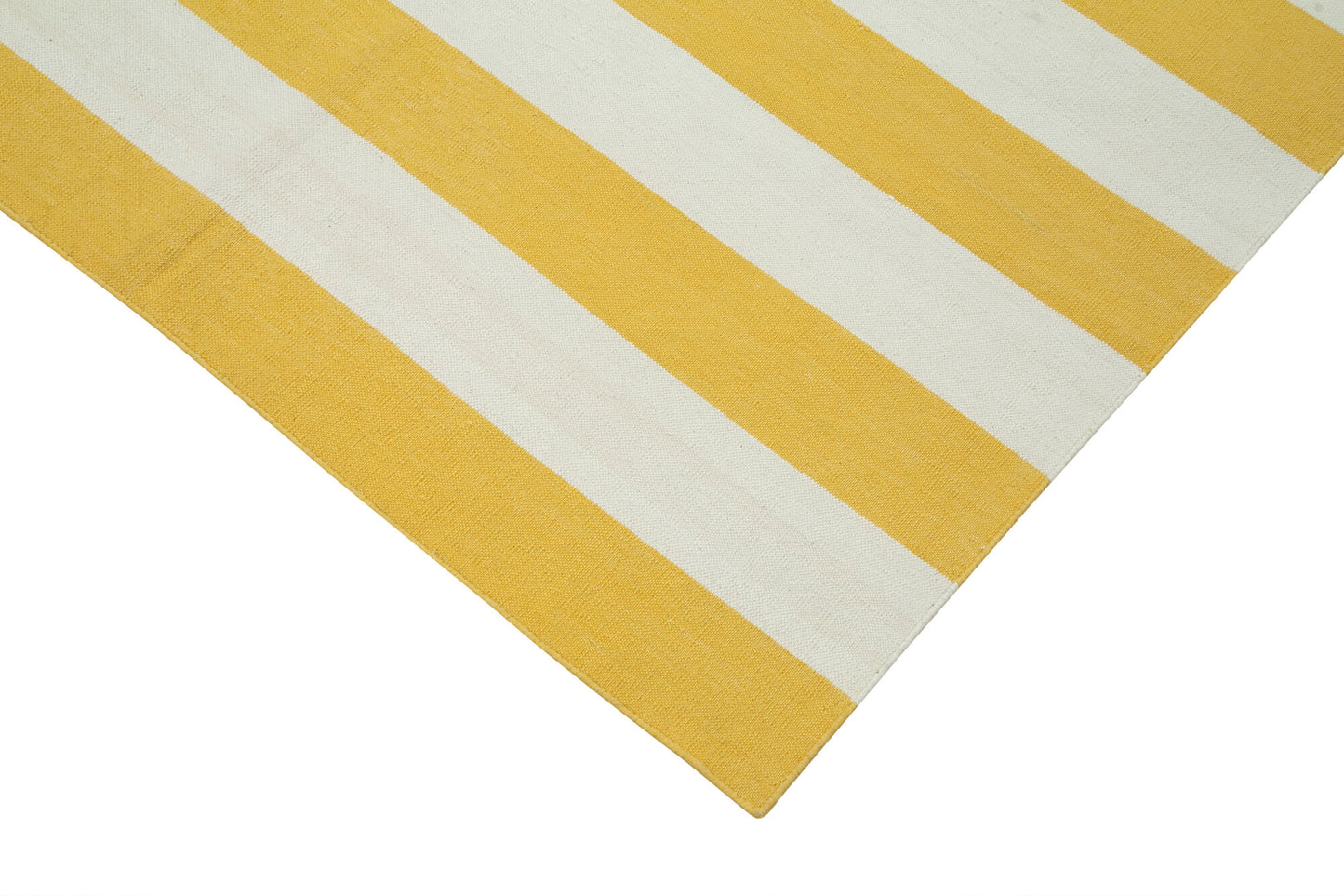 3x5 Yellow Dhurrie Rug - 32562