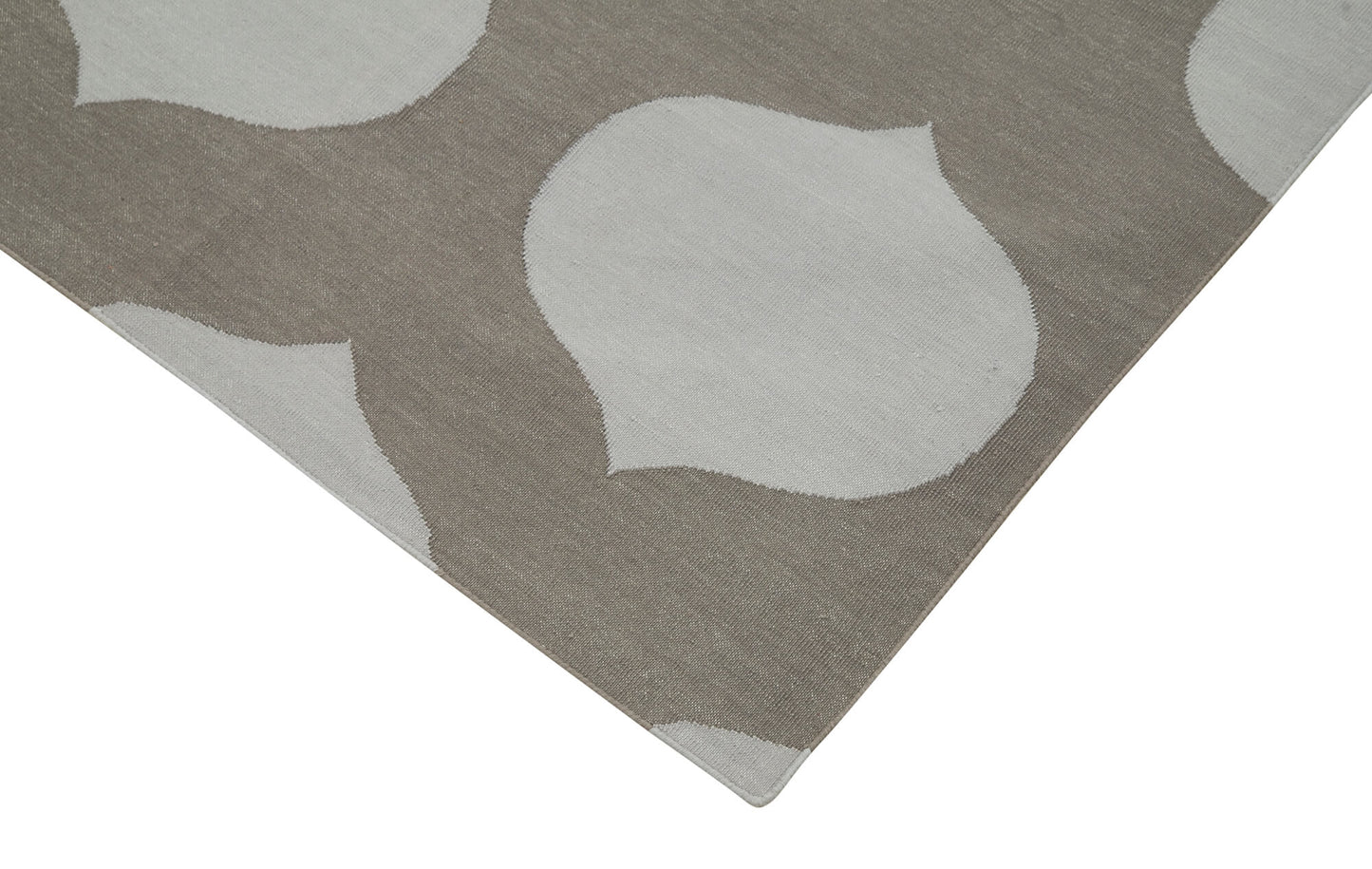 3x5 Grey Dhurrie Rug - 32569