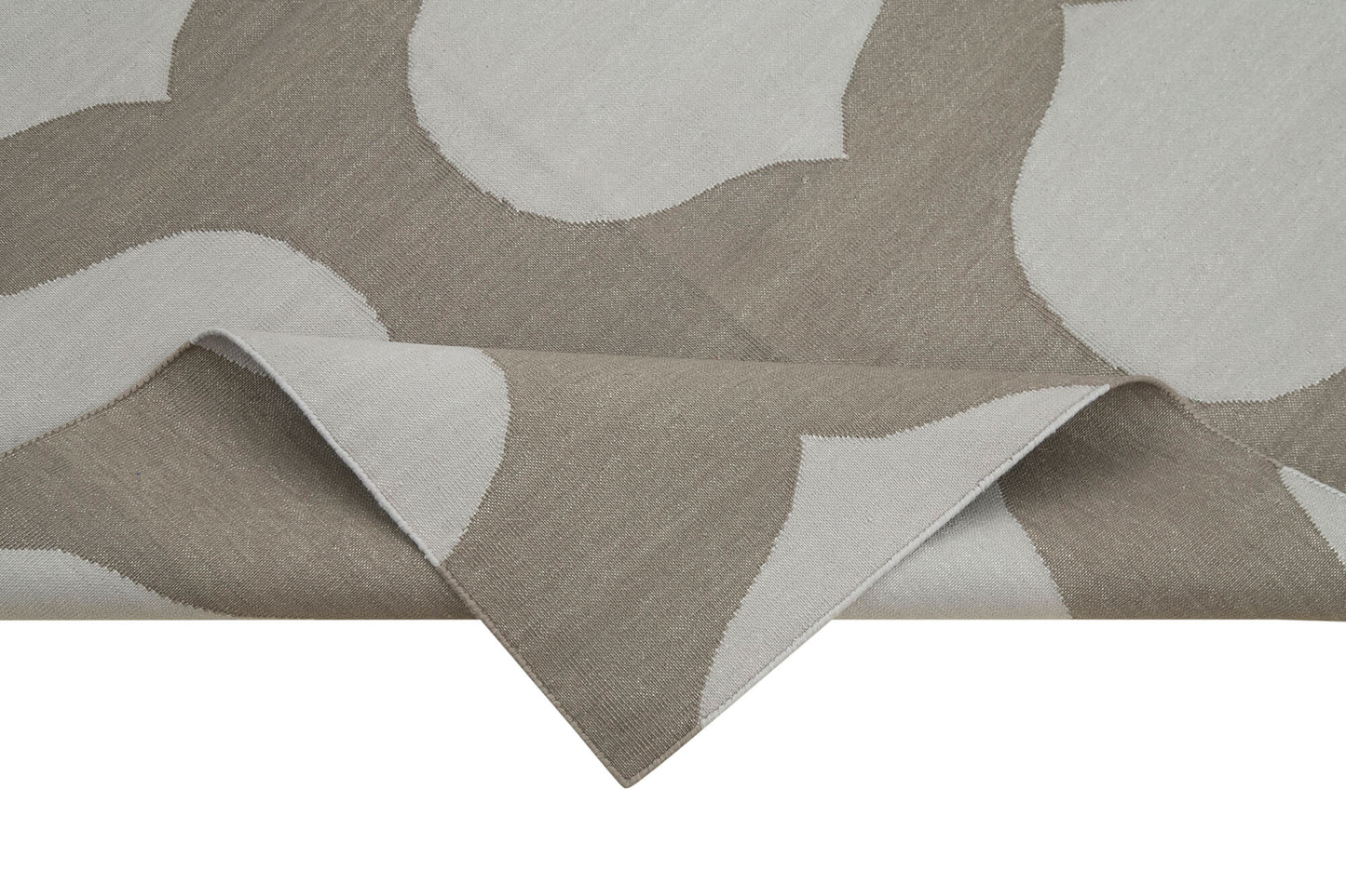 3x5 Grey Dhurrie Rug - 32569