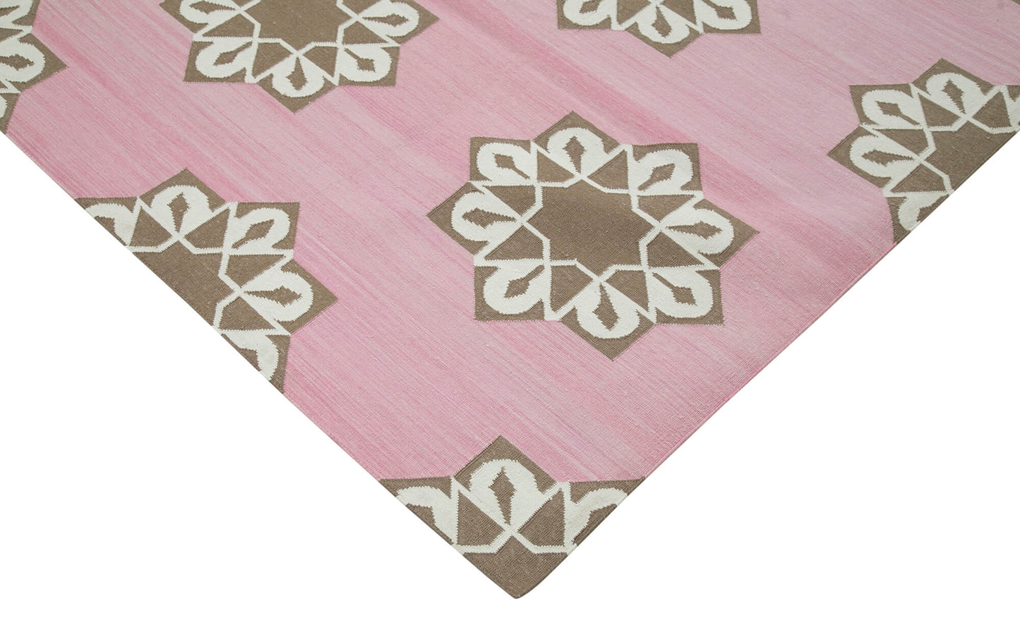 8x10 Pink Dhurrie Rug - 32580