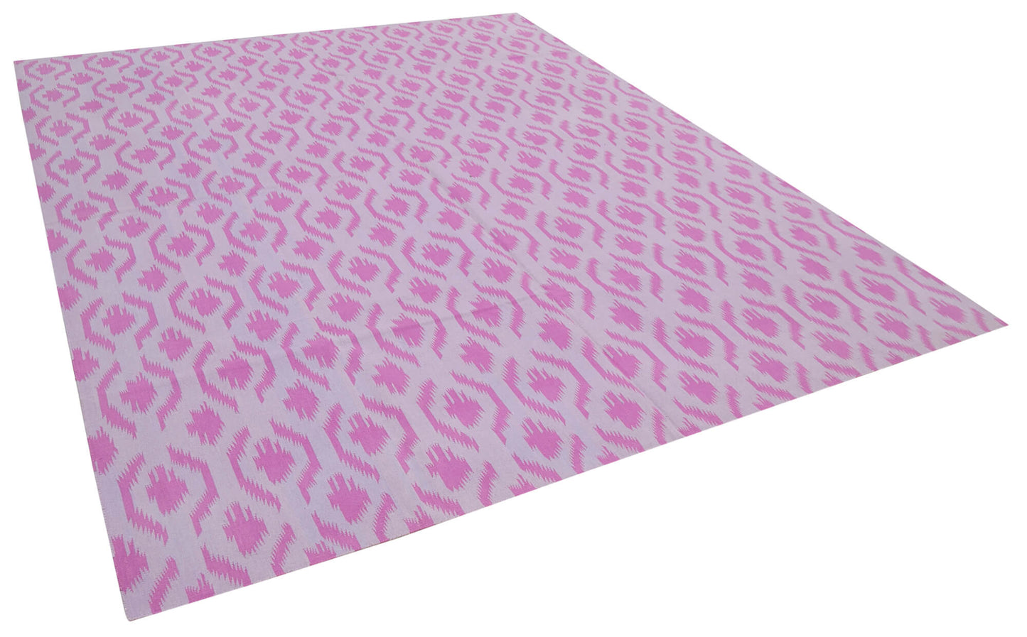 8x10 Pink Dhurrie Rug - 32587