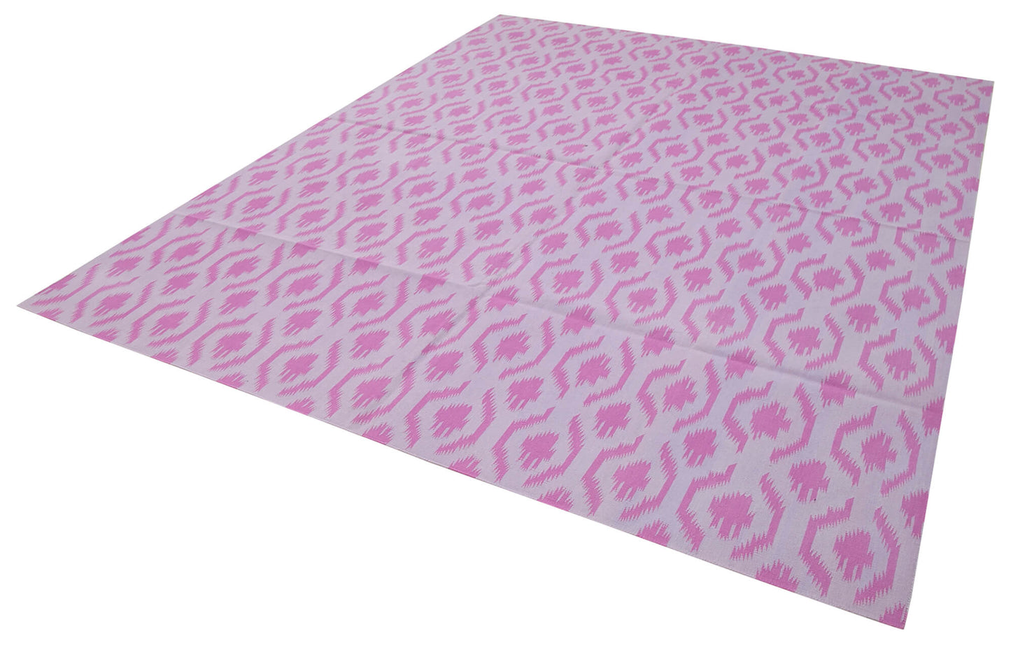 8x10 Pink Dhurrie Rug - 32587