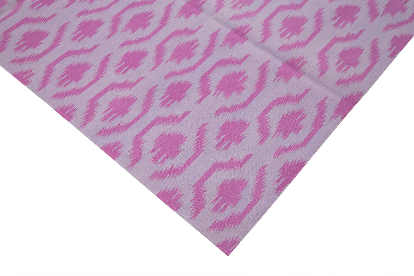 8x10 Pink Dhurrie Rug - 32587