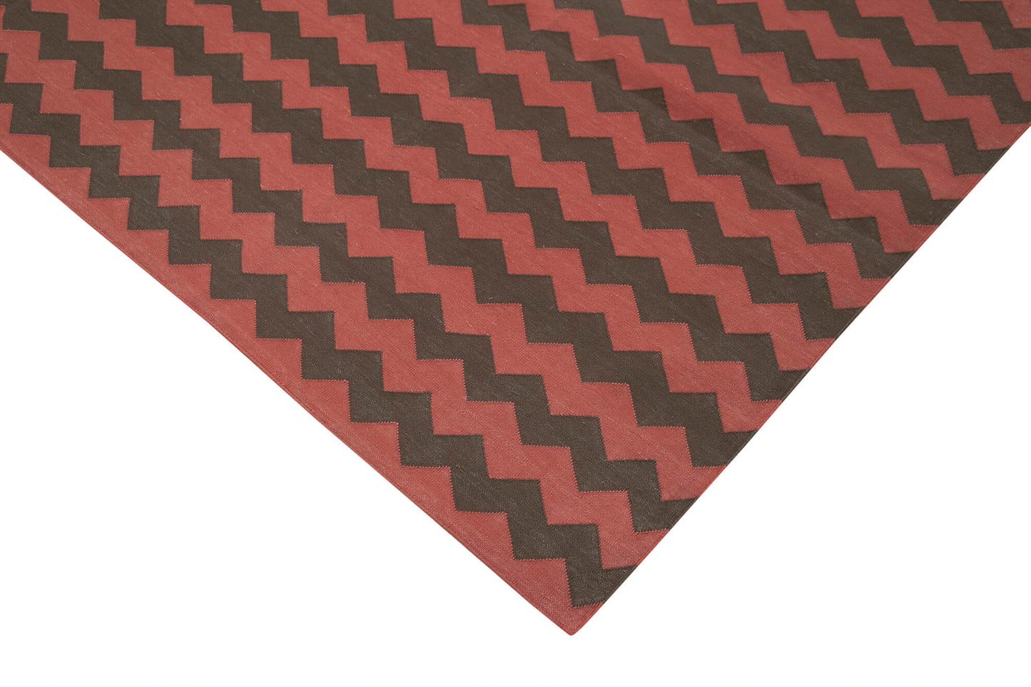 8x10 Brown Dhurrie Rug - 32594