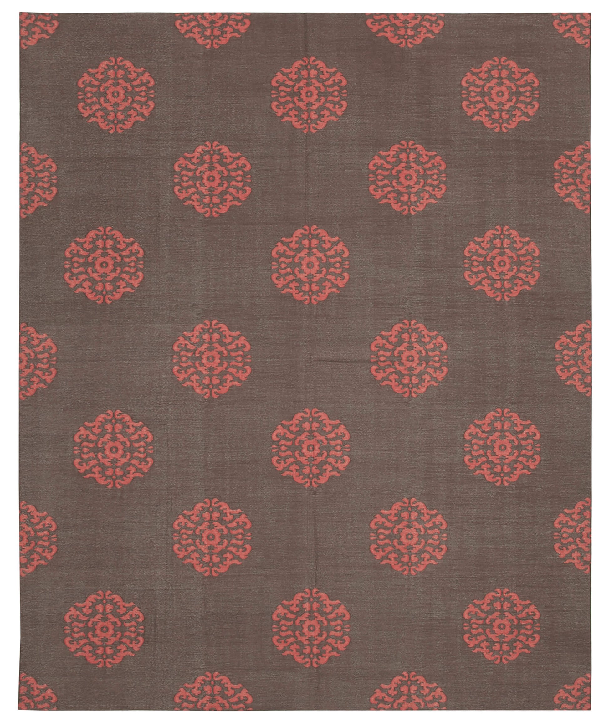 8x10 Brown Dhurrie Rug - 32599