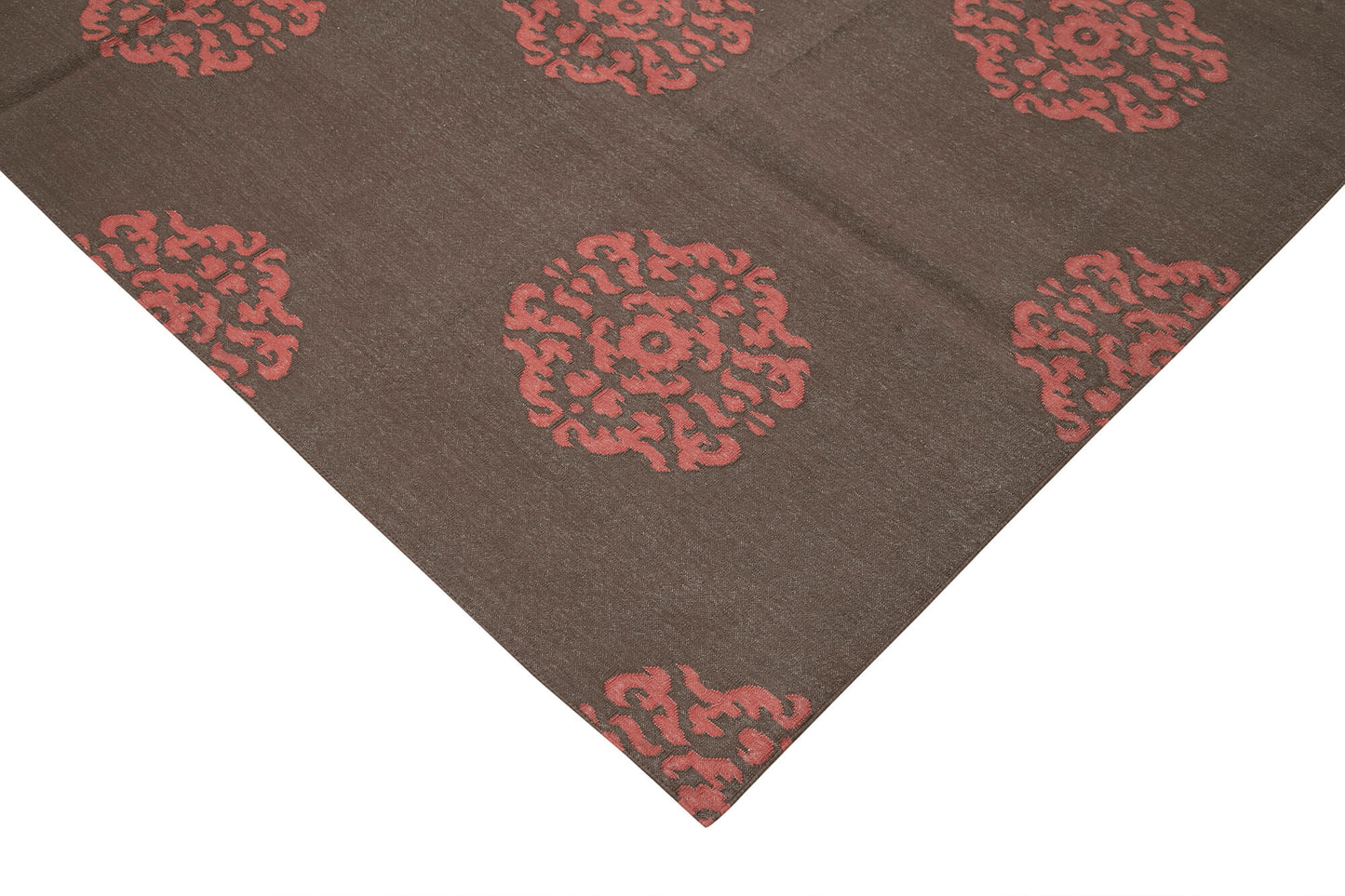 8x10 Brown Dhurrie Rug - 32599