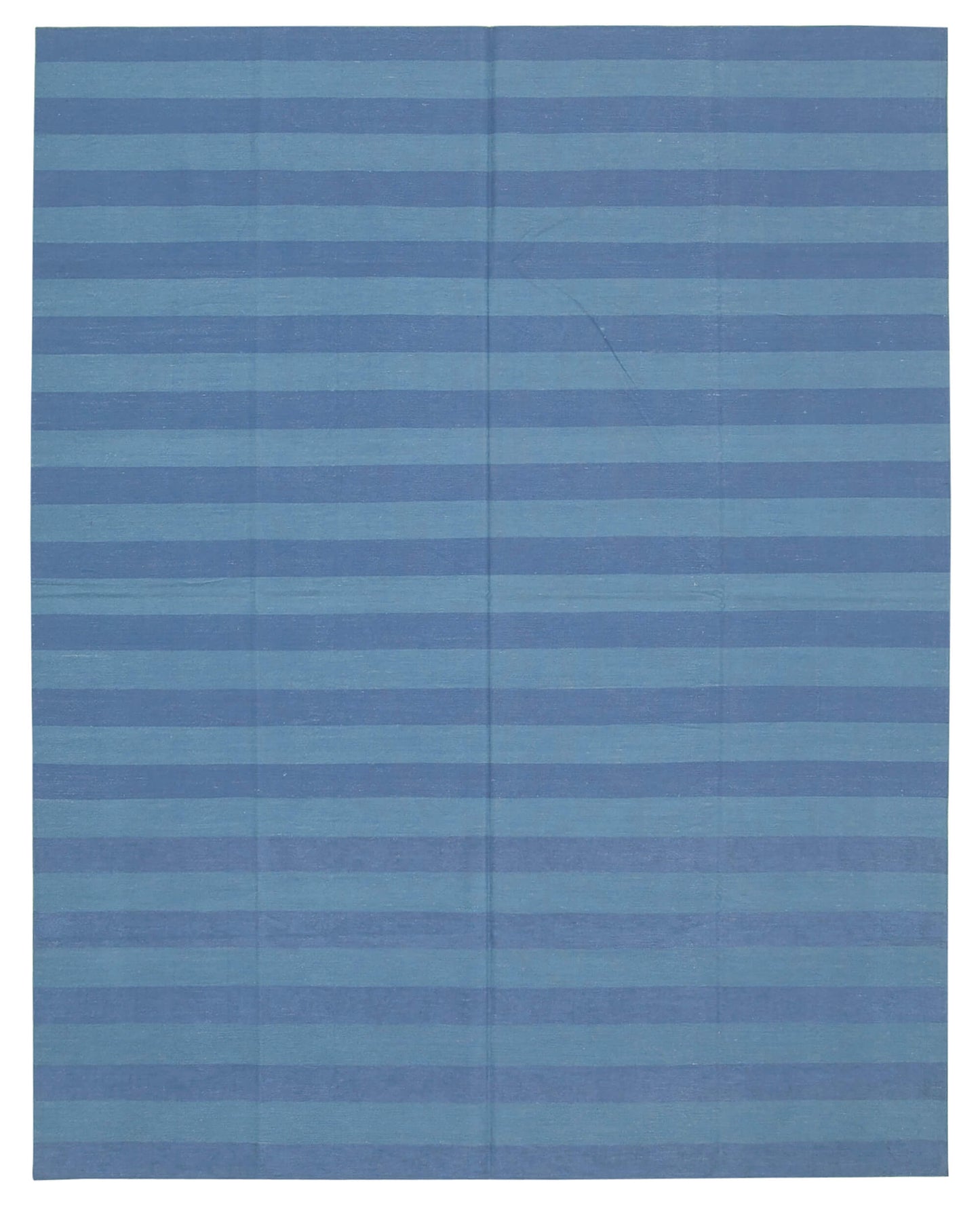 8x10 Blue Dhurrie Rug - 32607