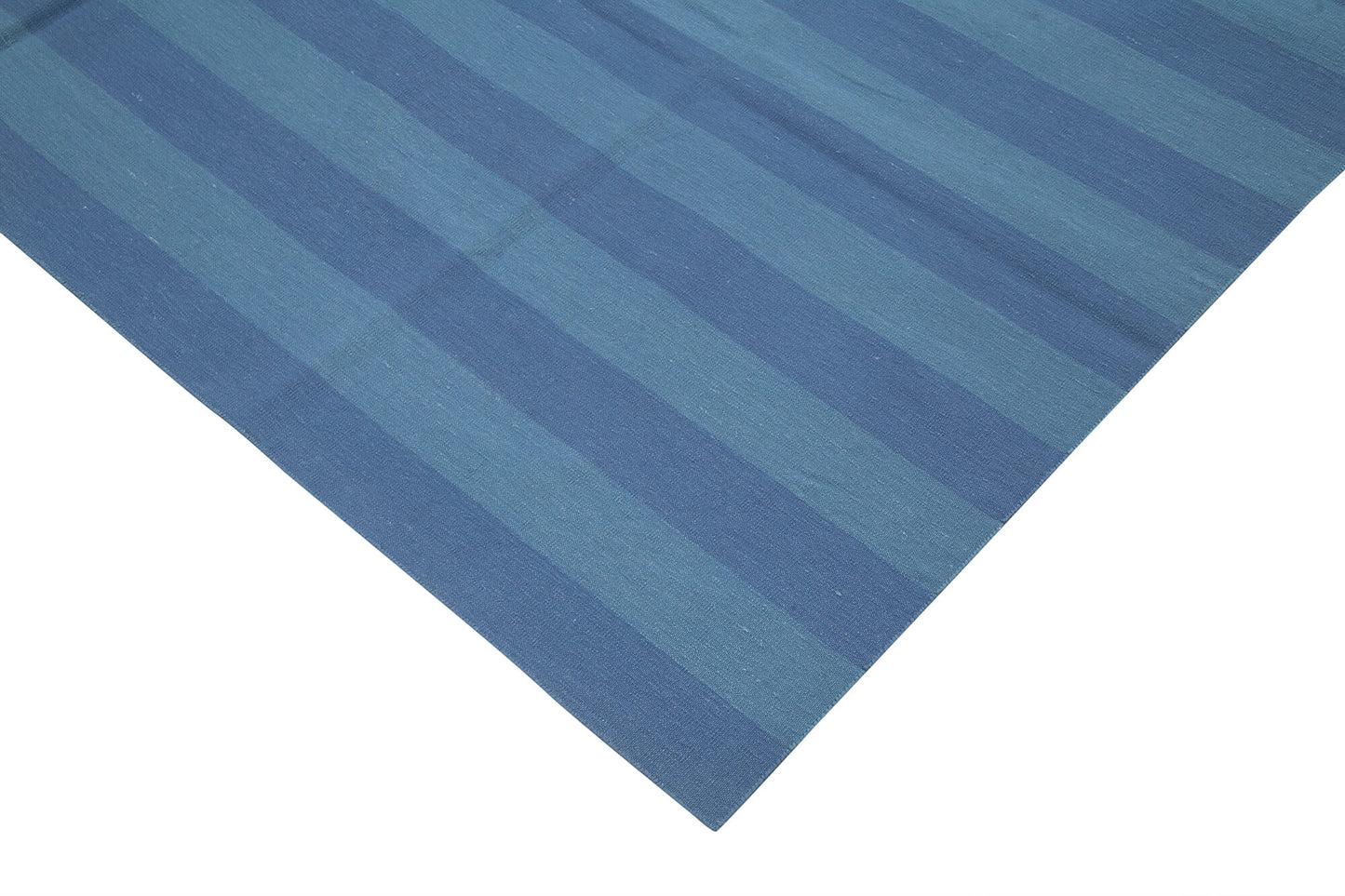 8x10 Blue Dhurrie Rug - 32607