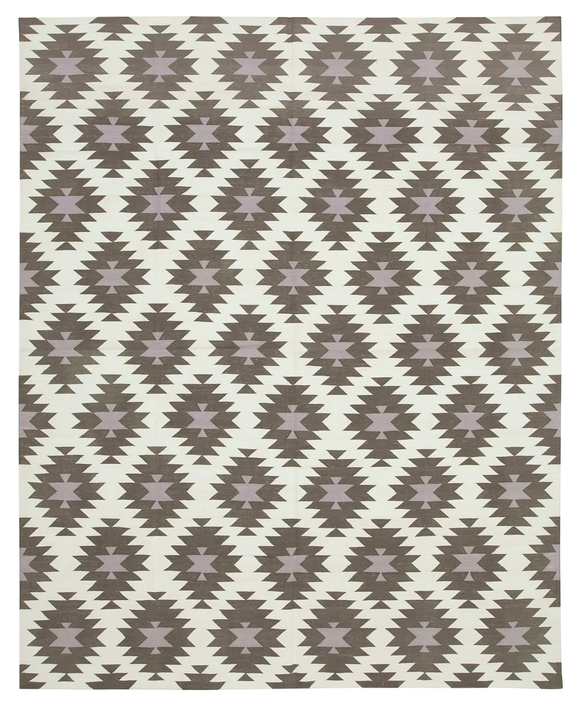 8x10 Brown Dhurrie Rug - 32616