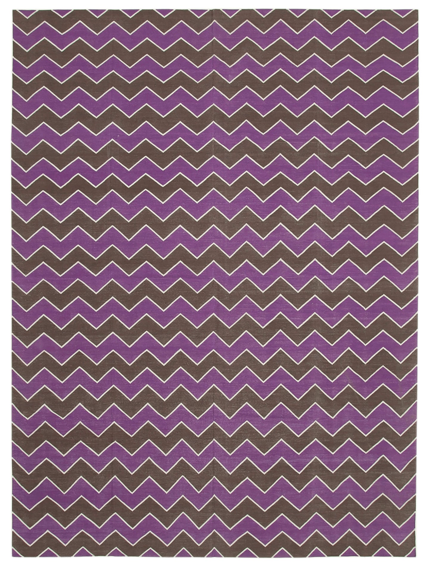 9x12 Purple Dhurrie Rug - 32646