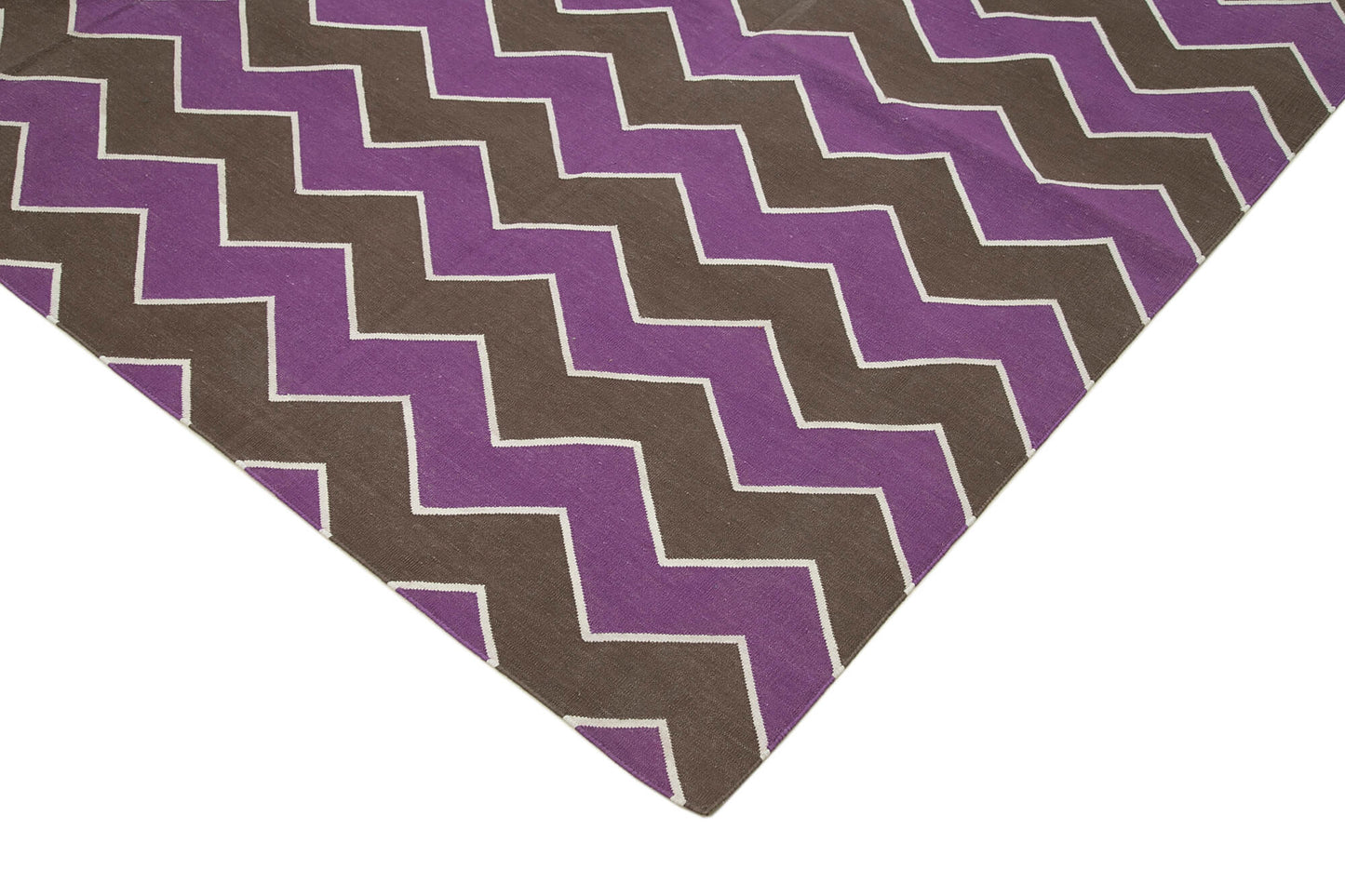 9x12 Purple Dhurrie Rug - 32646