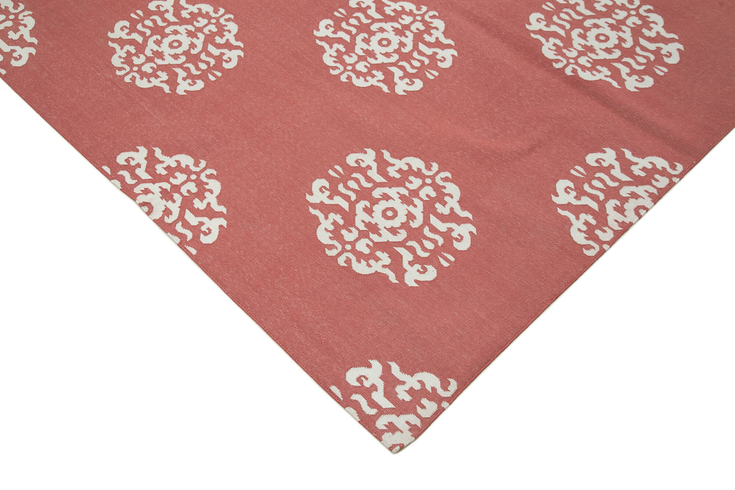 9x12 Red Dhurrie Rug - 32661