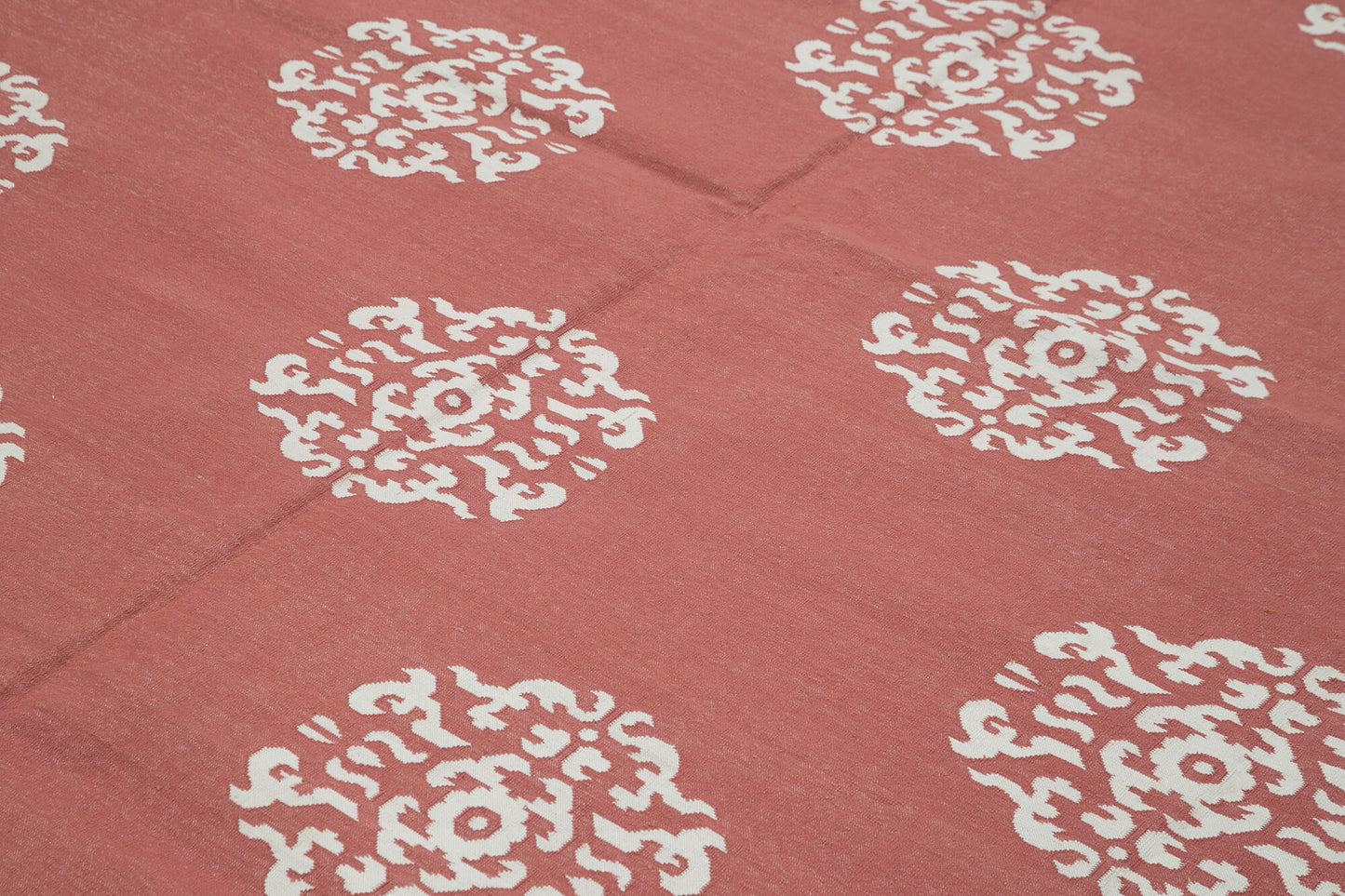 9x12 Red Dhurrie Rug - 32661