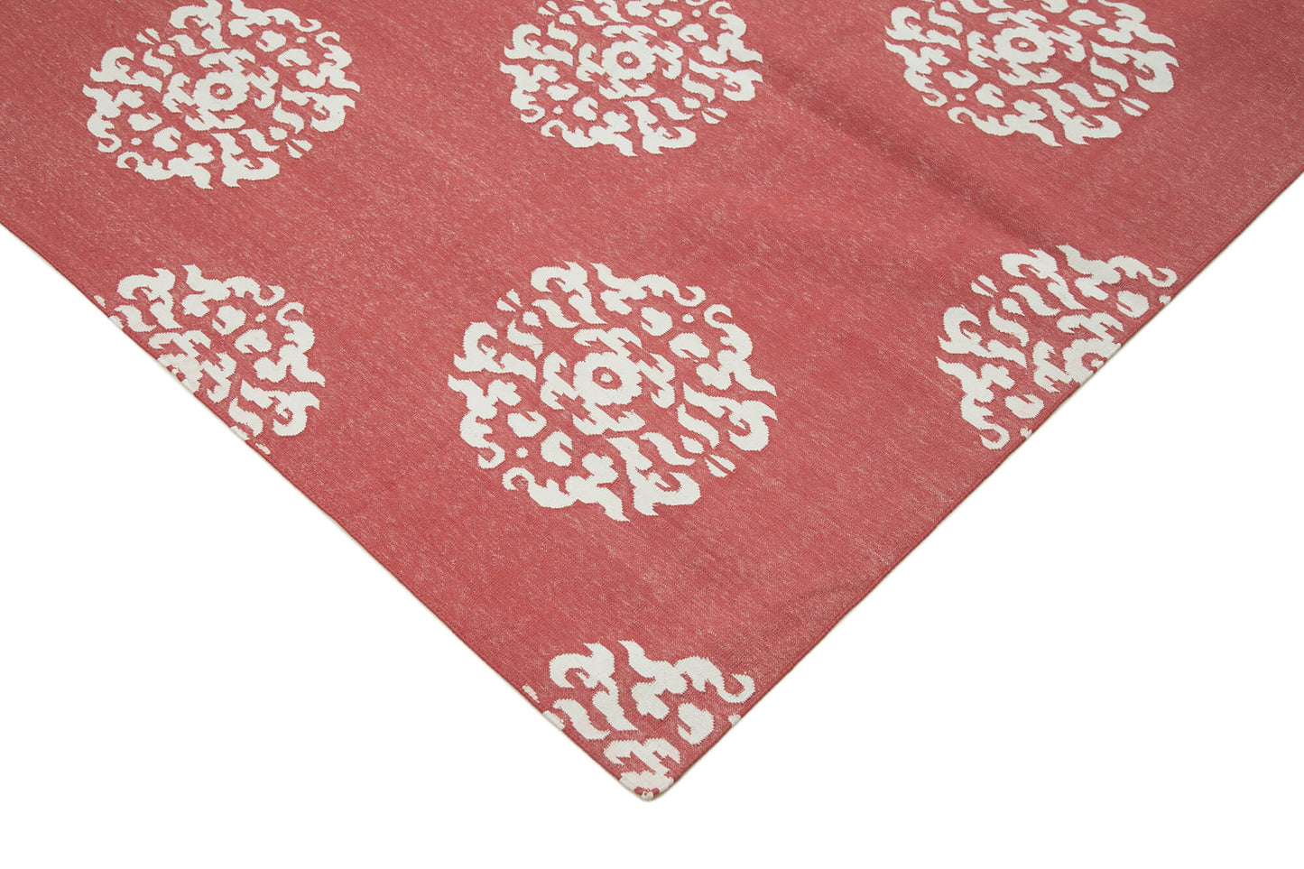 9x12 Red Dhurrie Rug - 32662