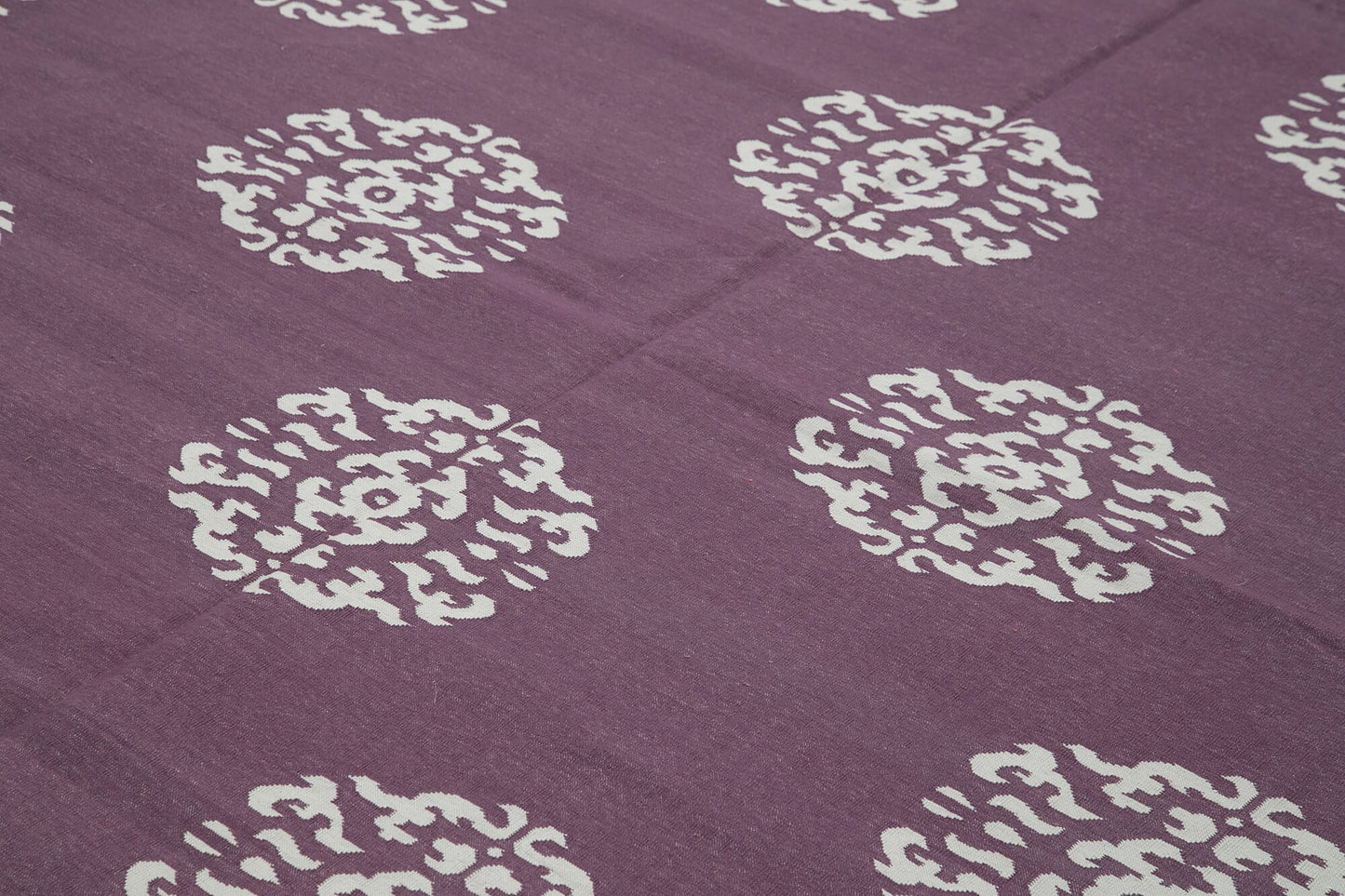 9x12 Purple Dhurrie Rug - 32663