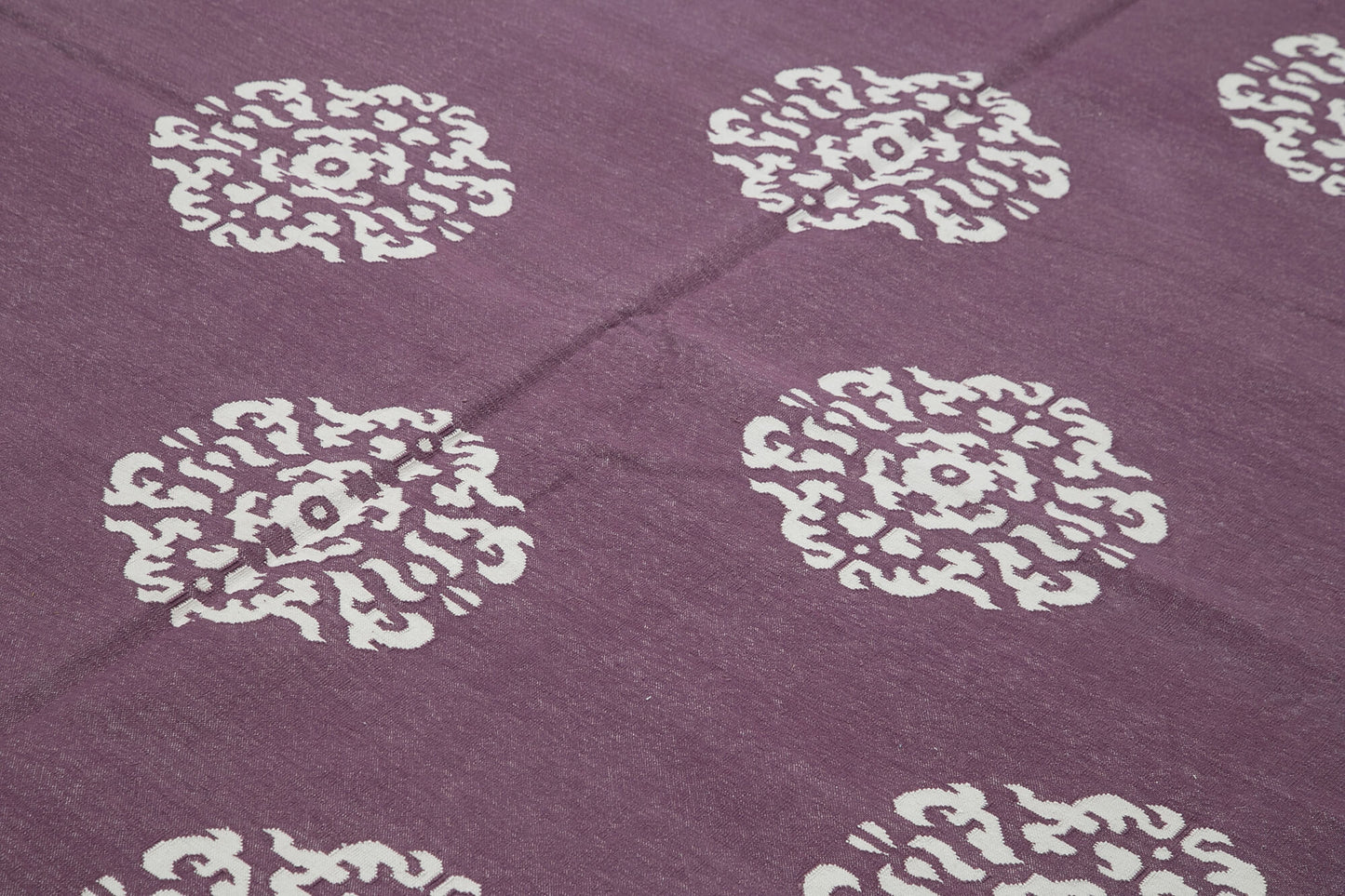 9x12 Purple Dhurrie Rug - 32664