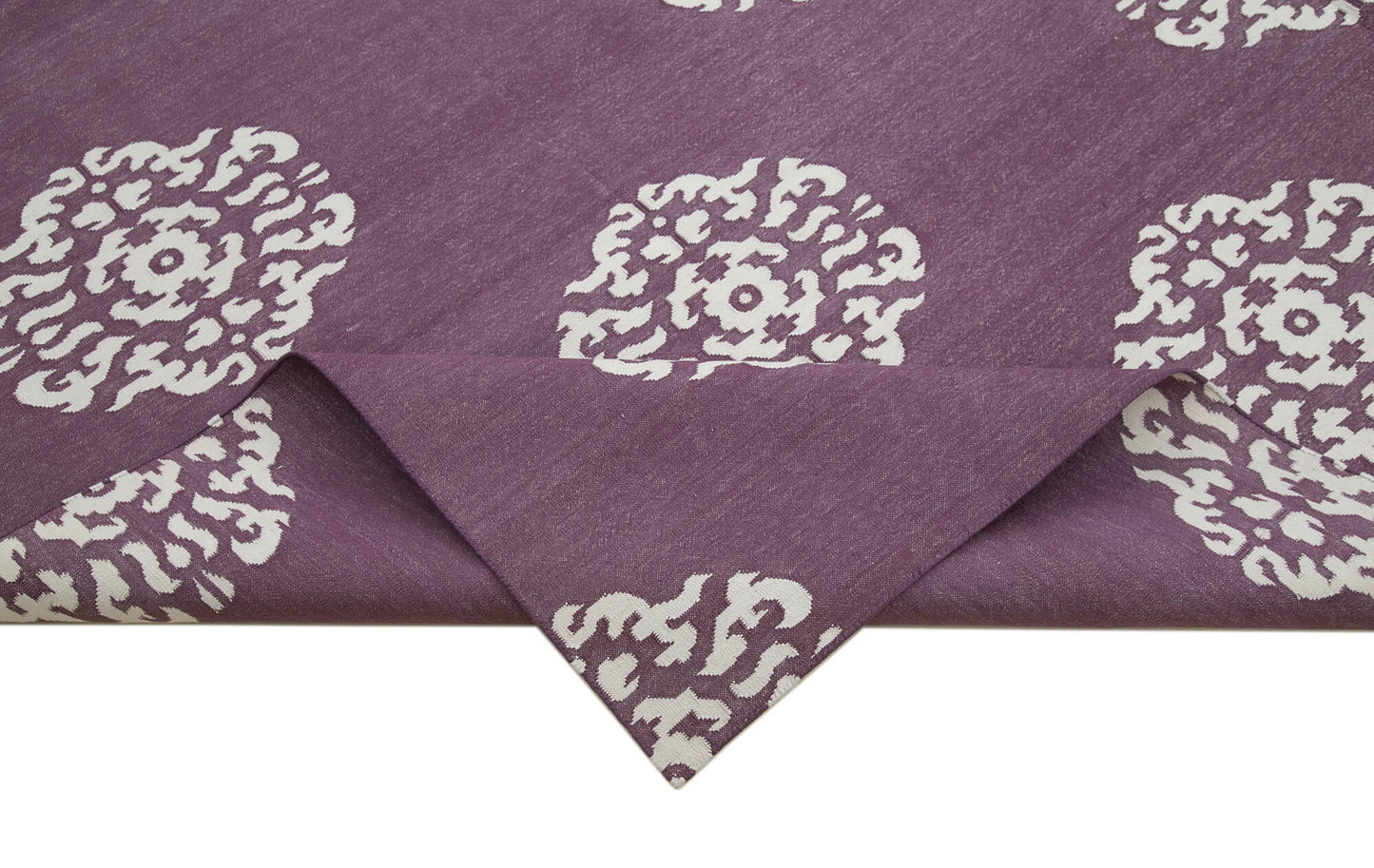 9x12 Purple Dhurrie Rug - 32664