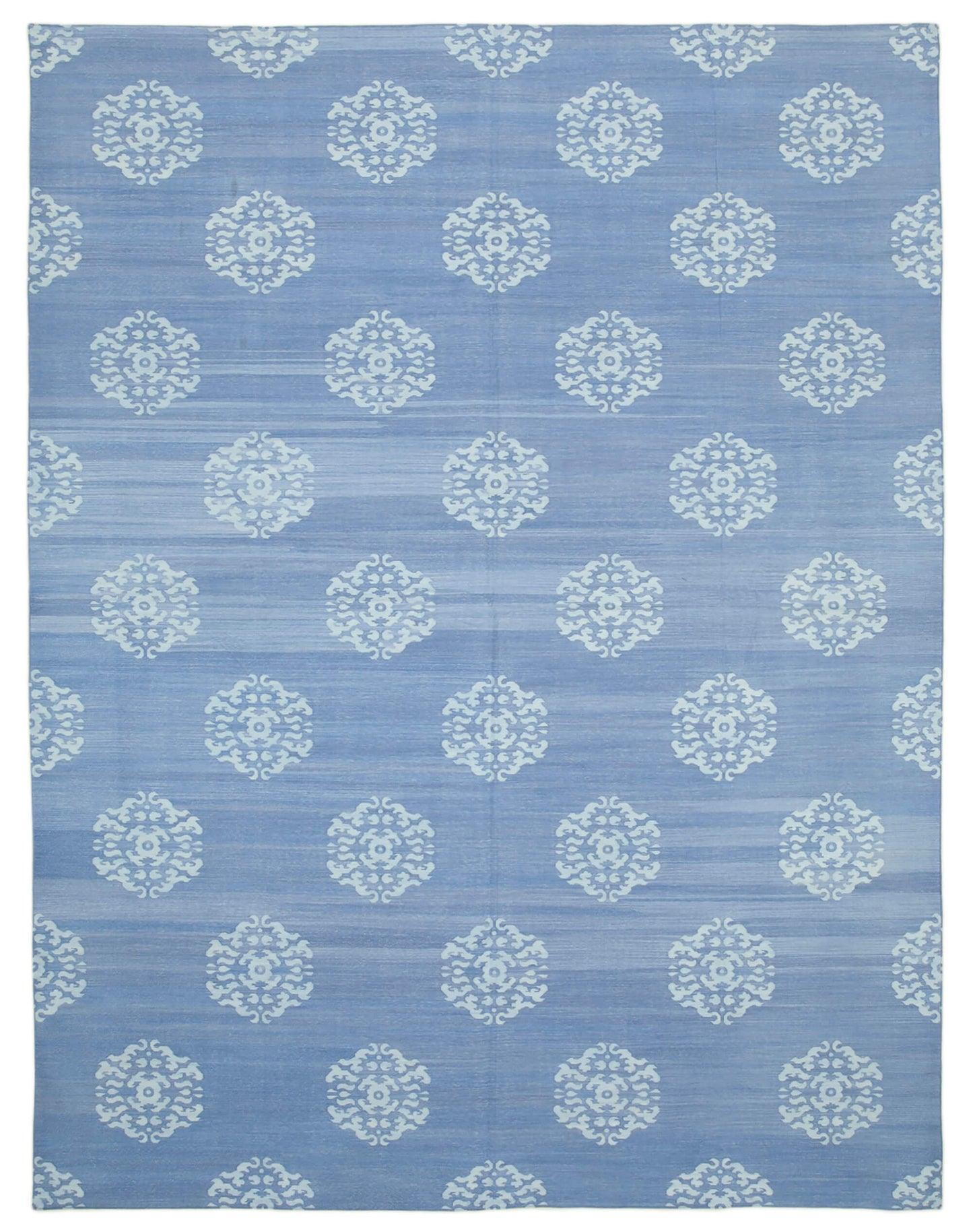 9x12 Blue Dhurrie Rug - 32672