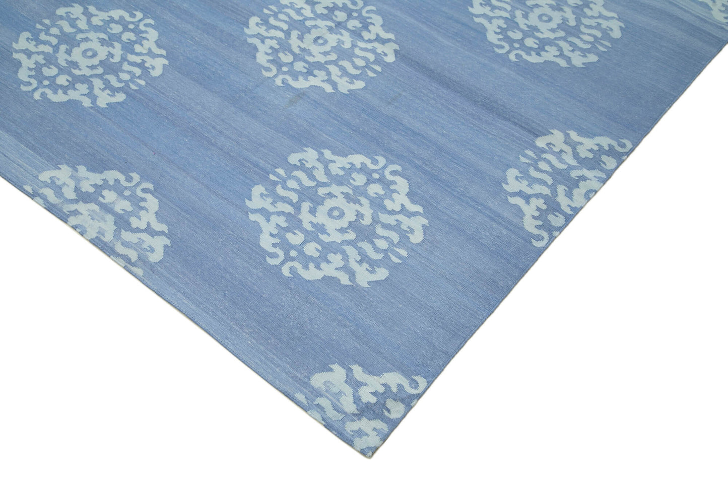 9x12 Blue Dhurrie Rug - 32672