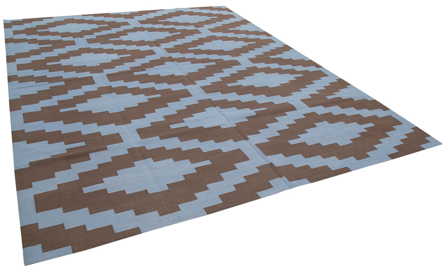 9x12 Brown Dhurrie Rug - 32673