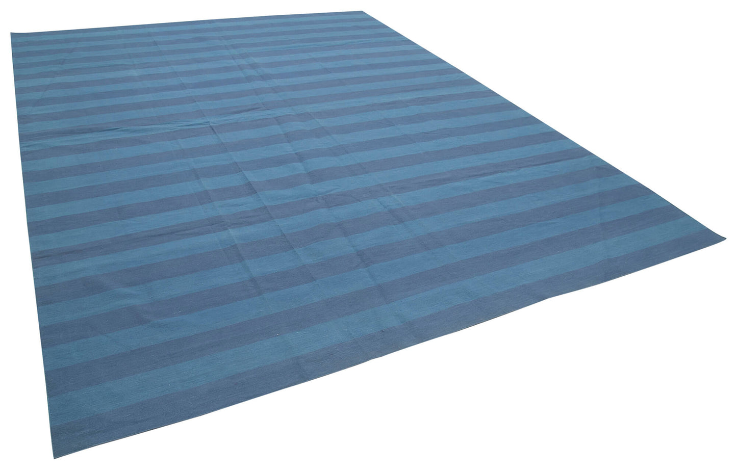 9x12 Blue Dhurrie Rug - 32676