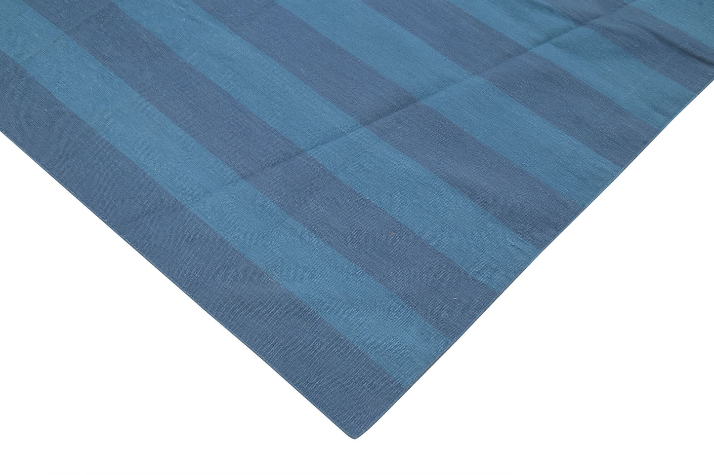 9x12 Blue Dhurrie Rug - 32676