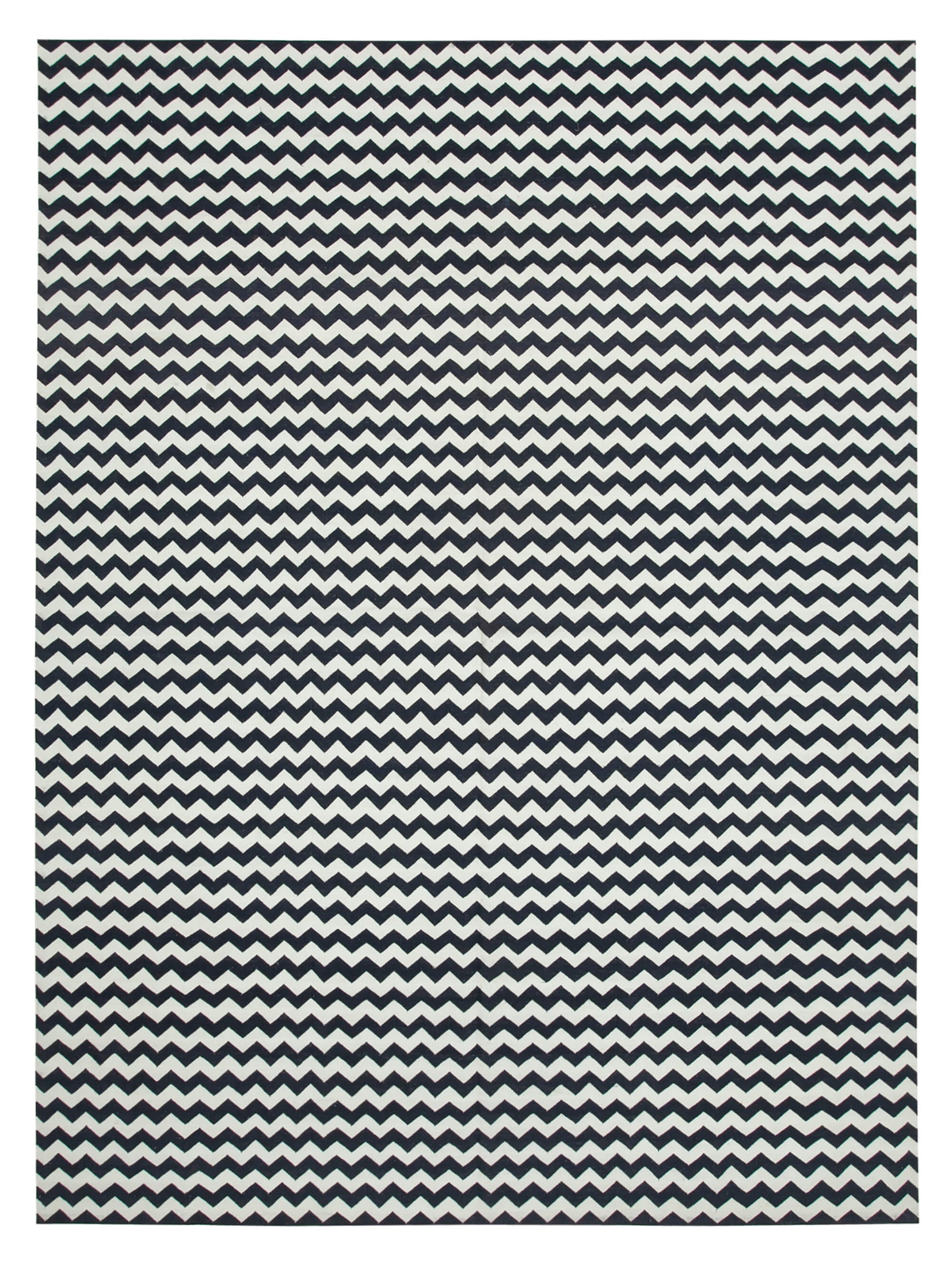 9x12 Black Dhurrie Rug - 32683