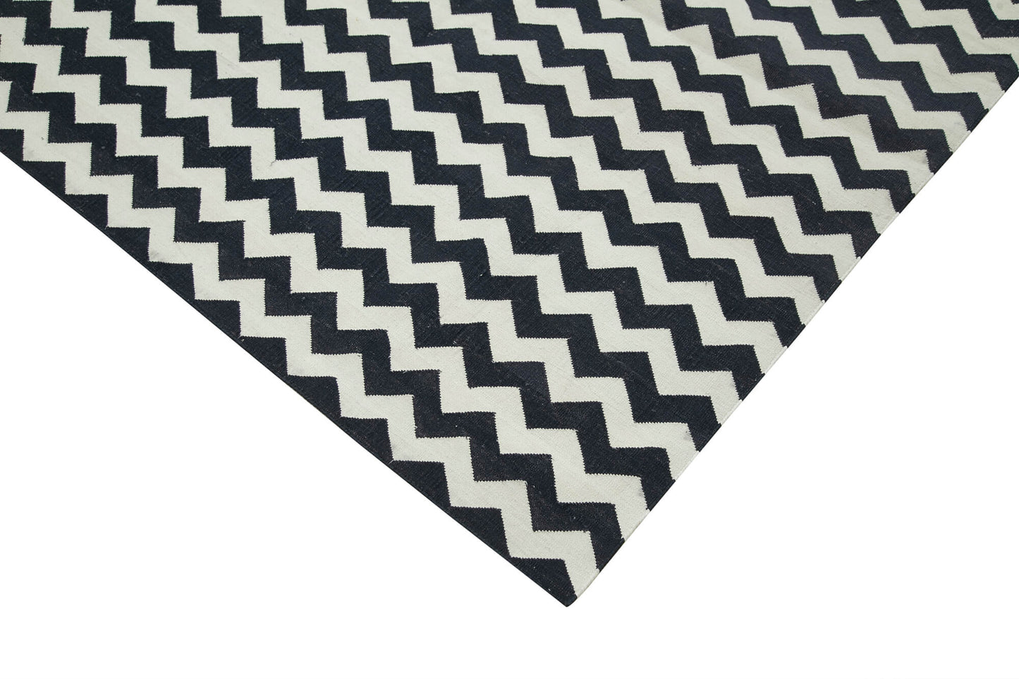 9x12 Black Dhurrie Rug - 32683